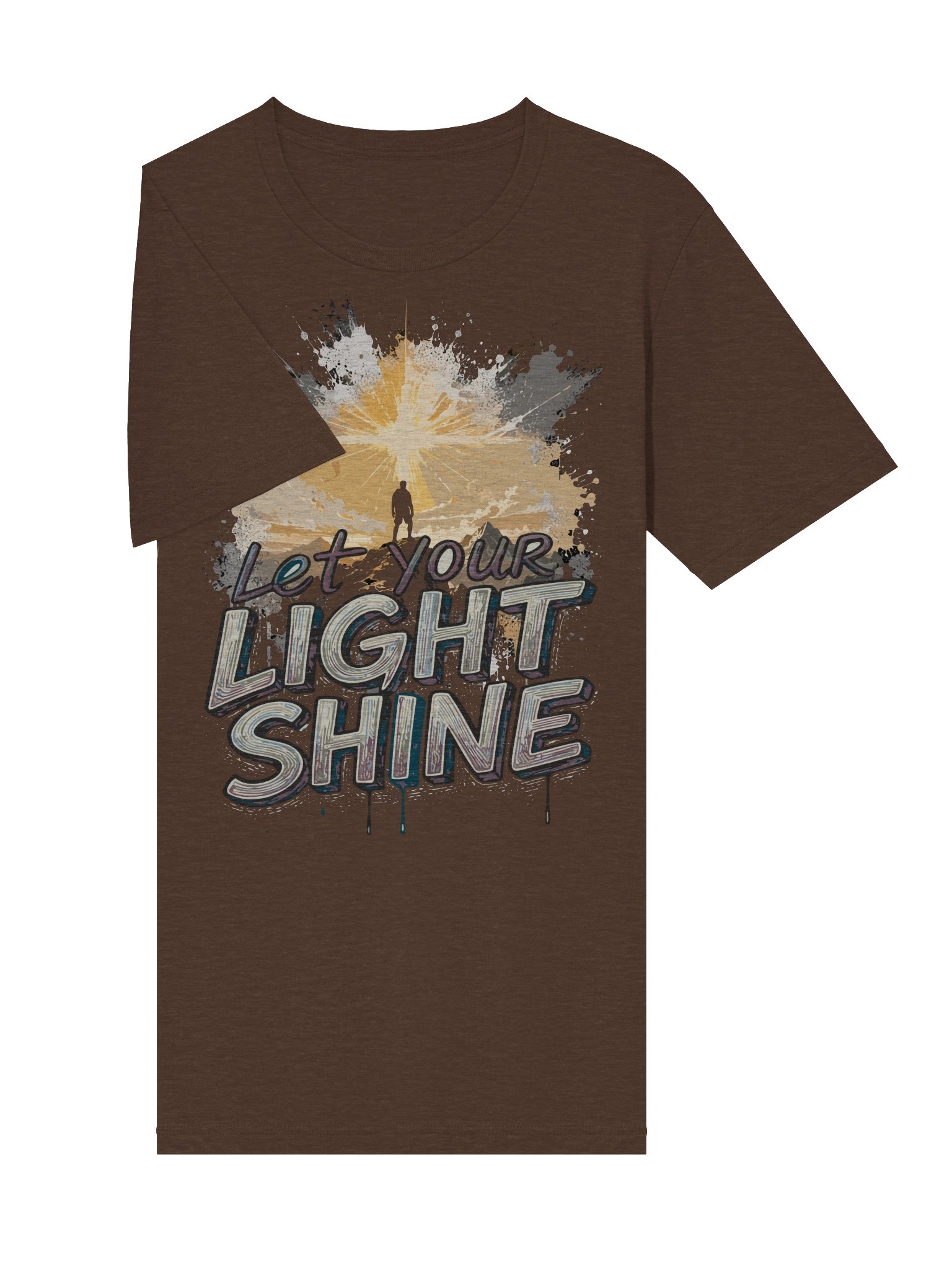 Let Your Light Shine Graphic T-shirt product image (6)
