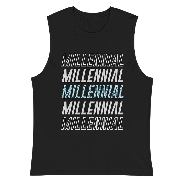 MILLENNIAL REPEAT MEN'S TANK product image (2)