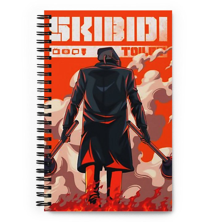 [LIMITED] Plungerman Spiral Notebook product image (1)