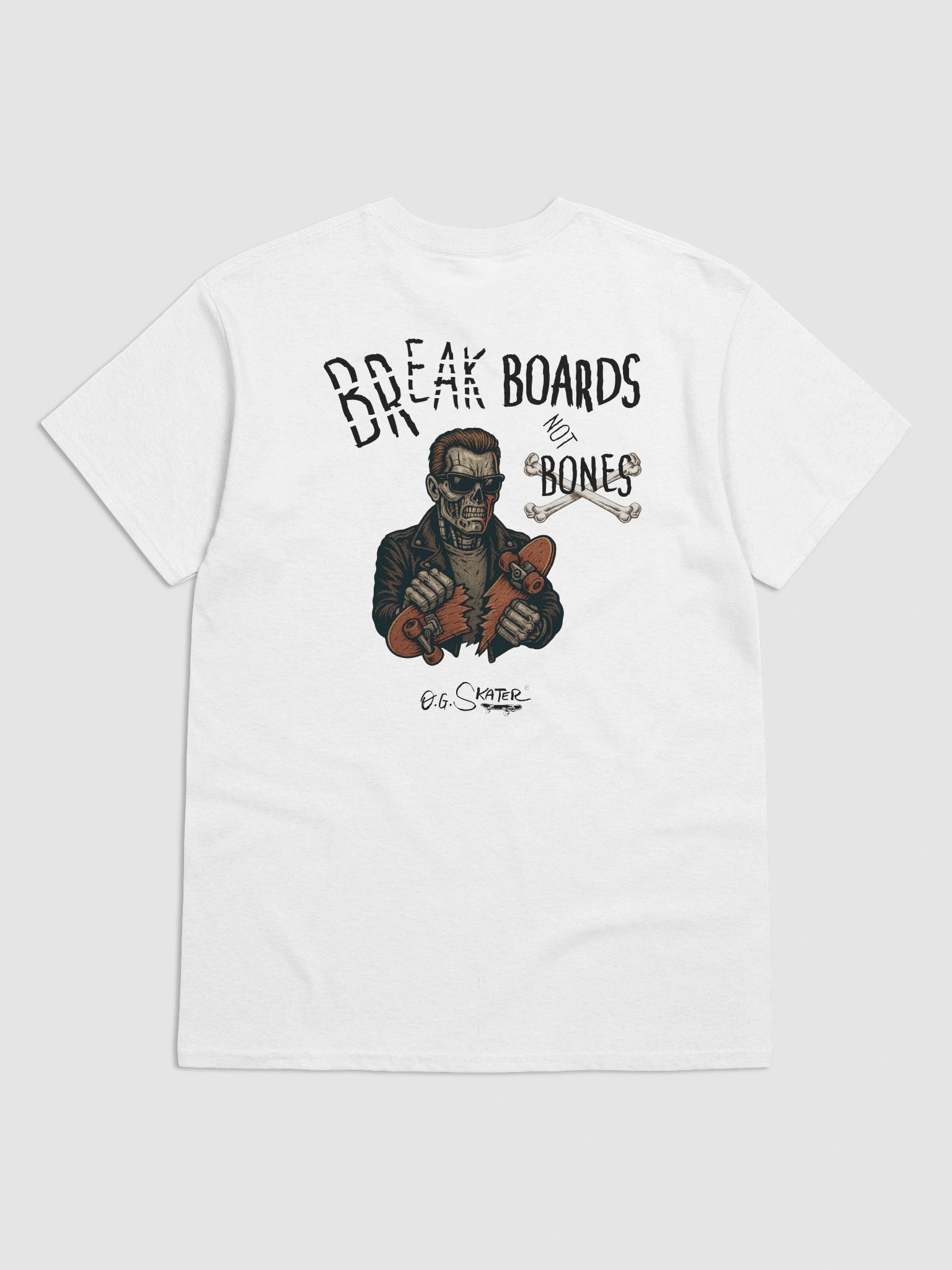 "Break Boards, not Bones!" (Cyborg Edition) product image (1)
