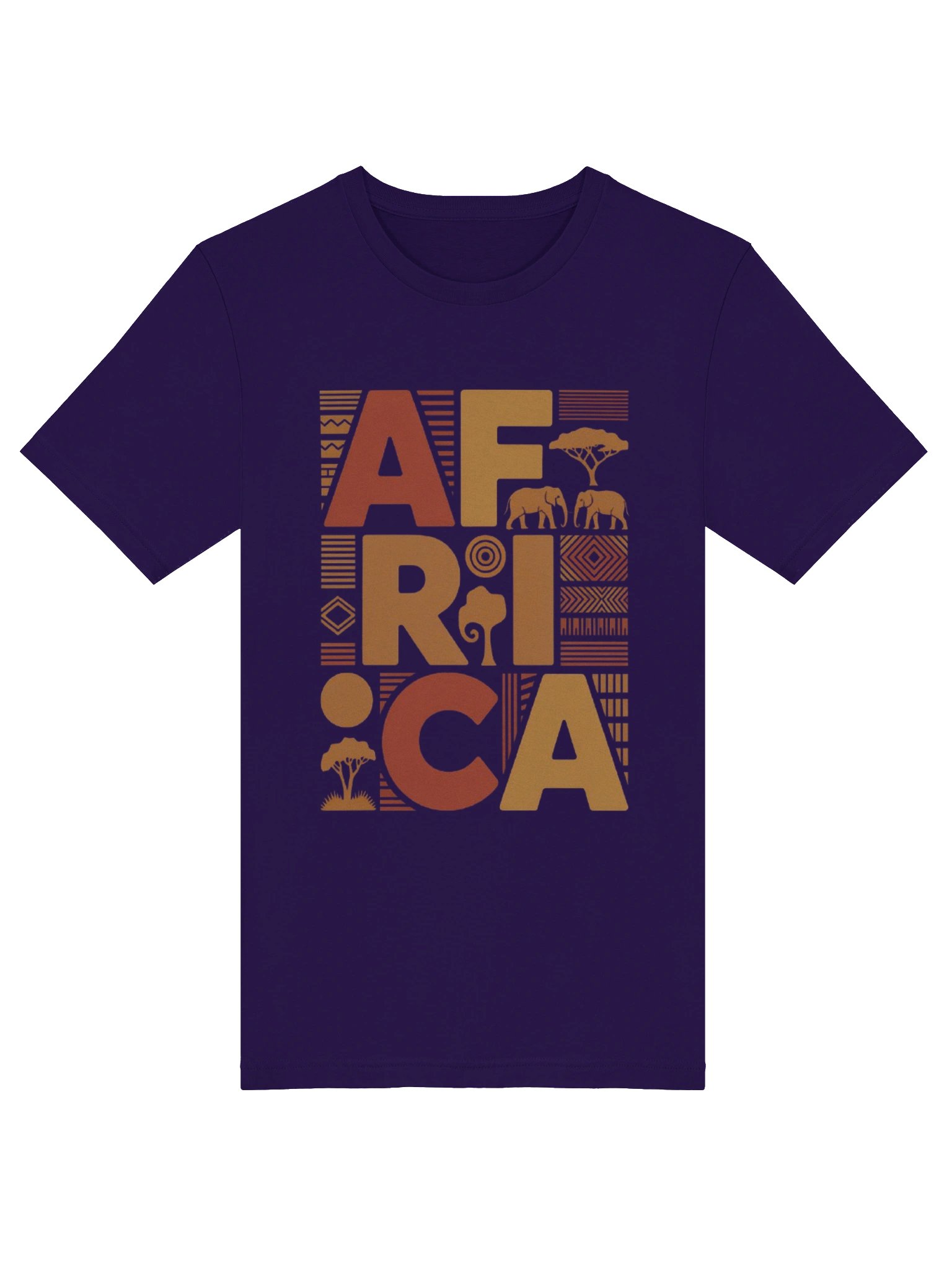Africa African Design Prints Supersoft T-shirt product image (38)