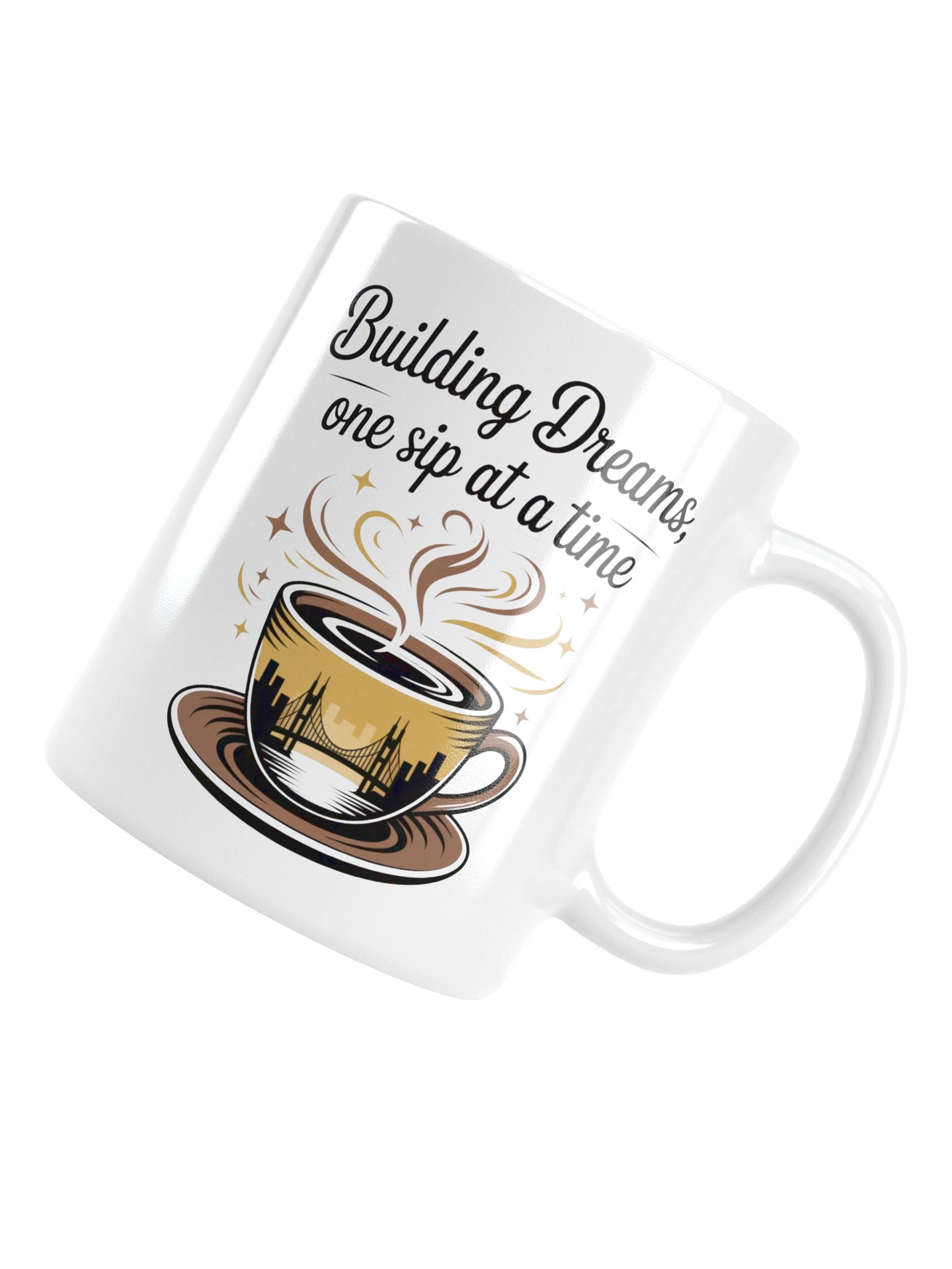 Building Dreams One Sip at a Time Engineer Coffee Mug product image (16)