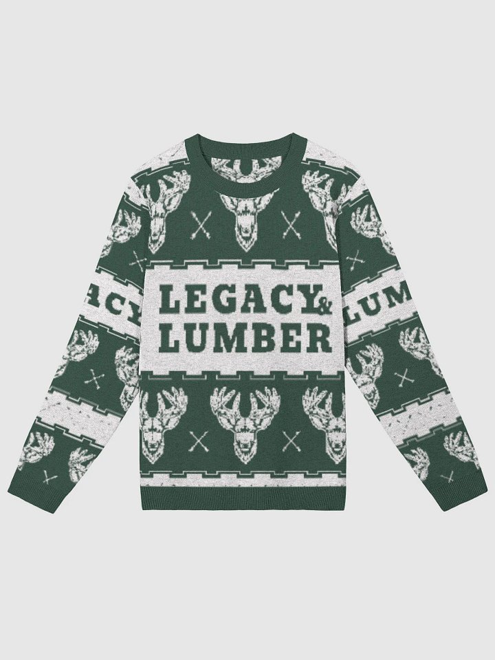 Fugly Xmas Sweater - Green product image (3)