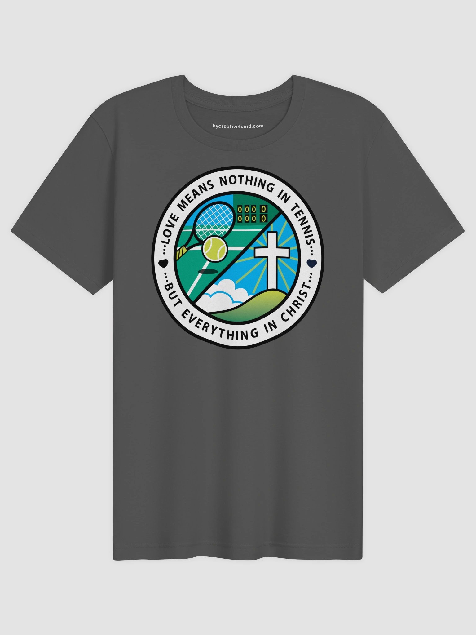 Love Means Nothing (Circle Design) T-Shirt product image (1)
