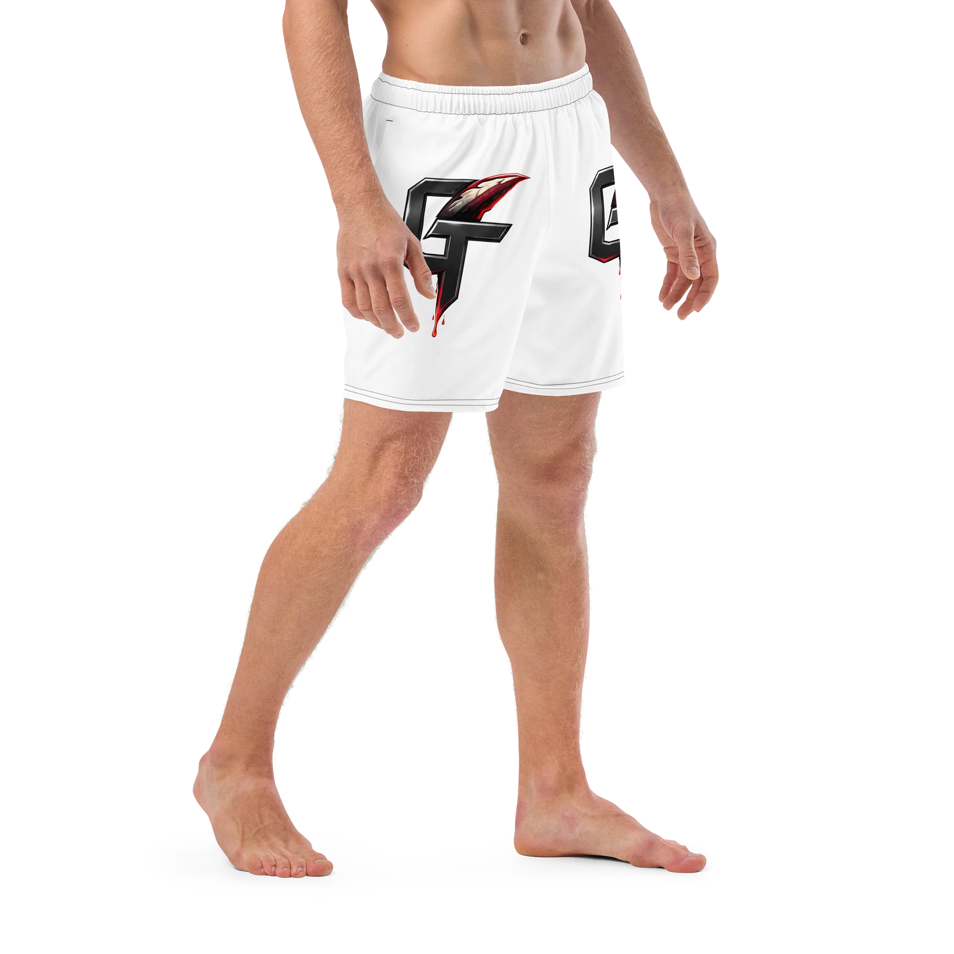 GnarlyToenail Logo Men's Swim Trunks product image (6)