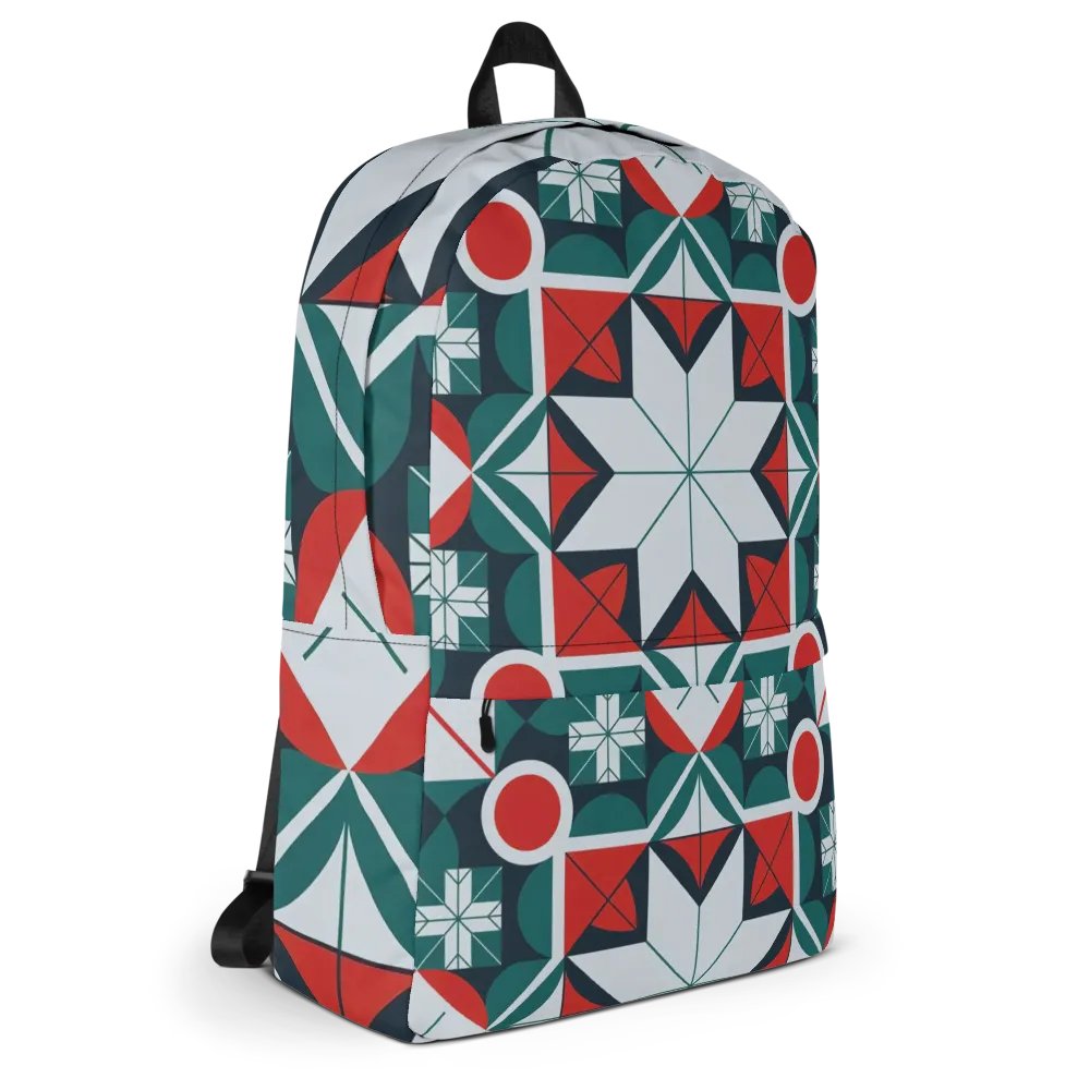 Kaleidoscope patterned All-Over Backpack product image (5)