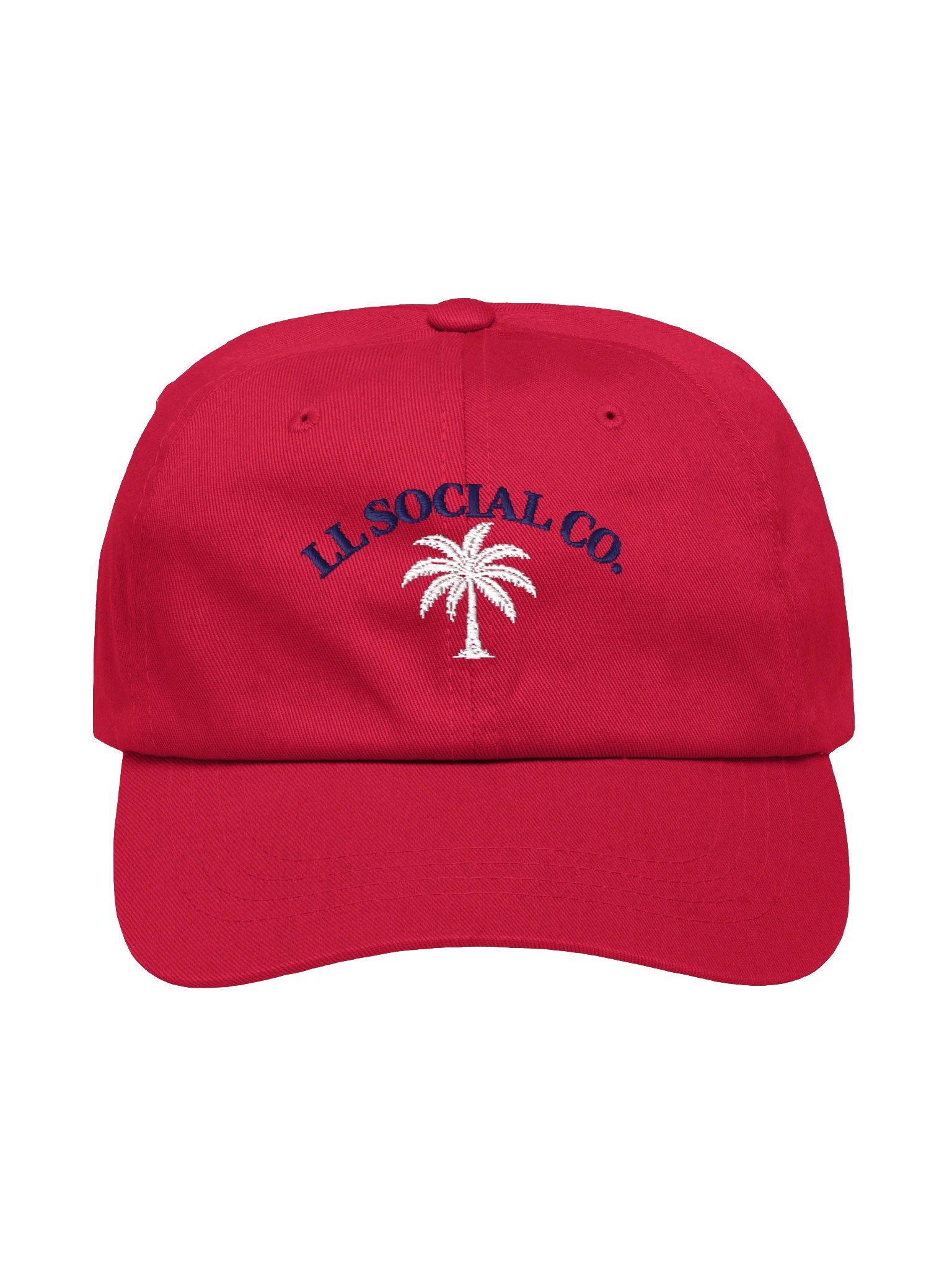 LL Social Co. Coastal Palm Cap — White Palm product image (41)