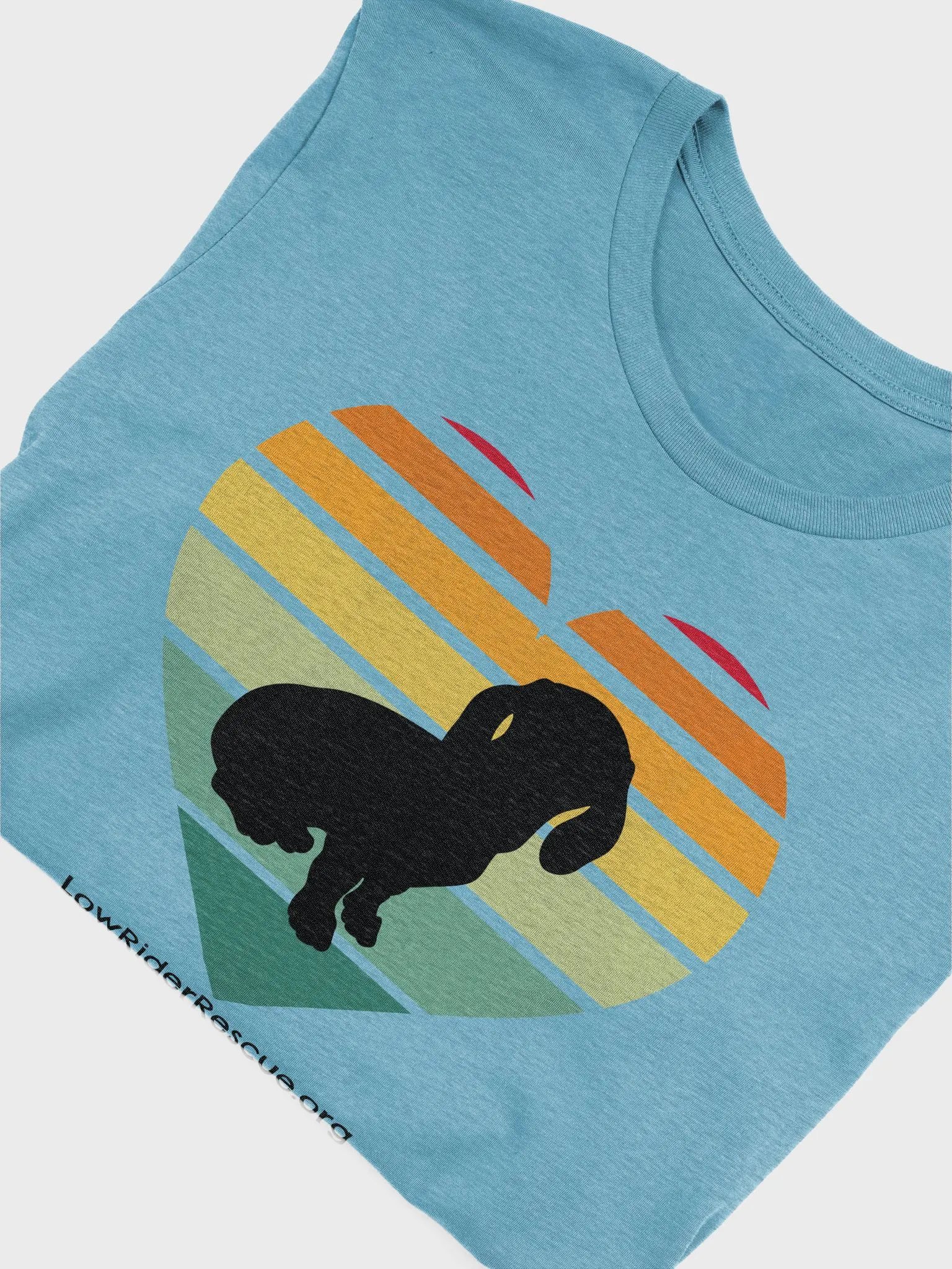 Dachshund Sunset Heart - supersoft unisex t product image (60)
