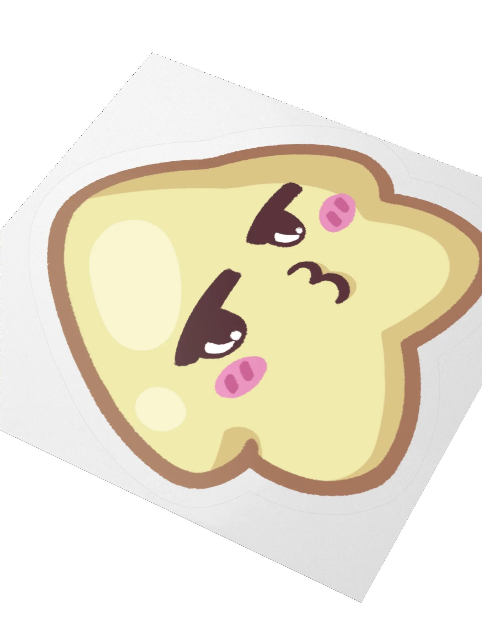 Pouting Star Sticker product image (3)