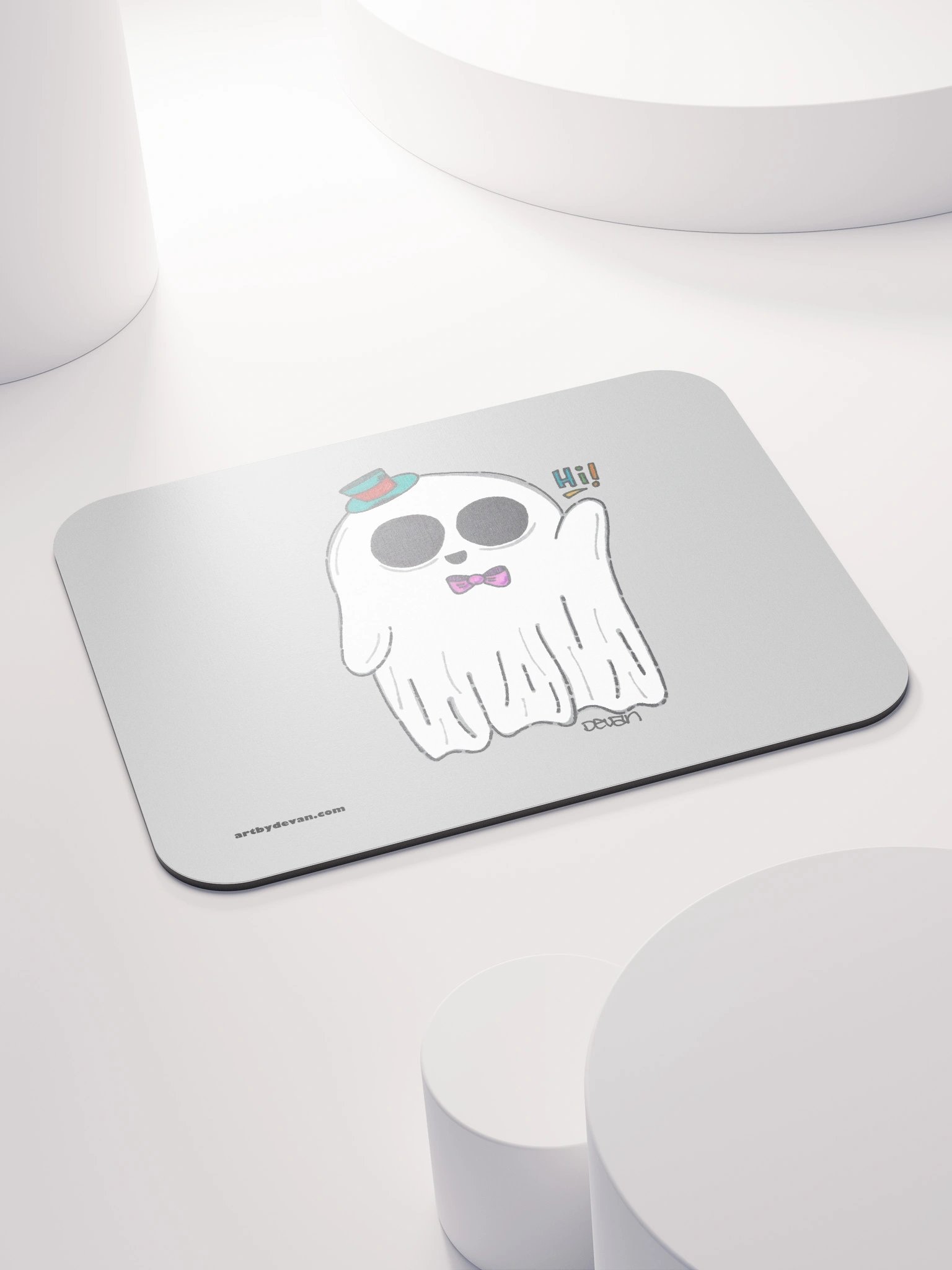 Fancy Ghost Mousepad product image (4)