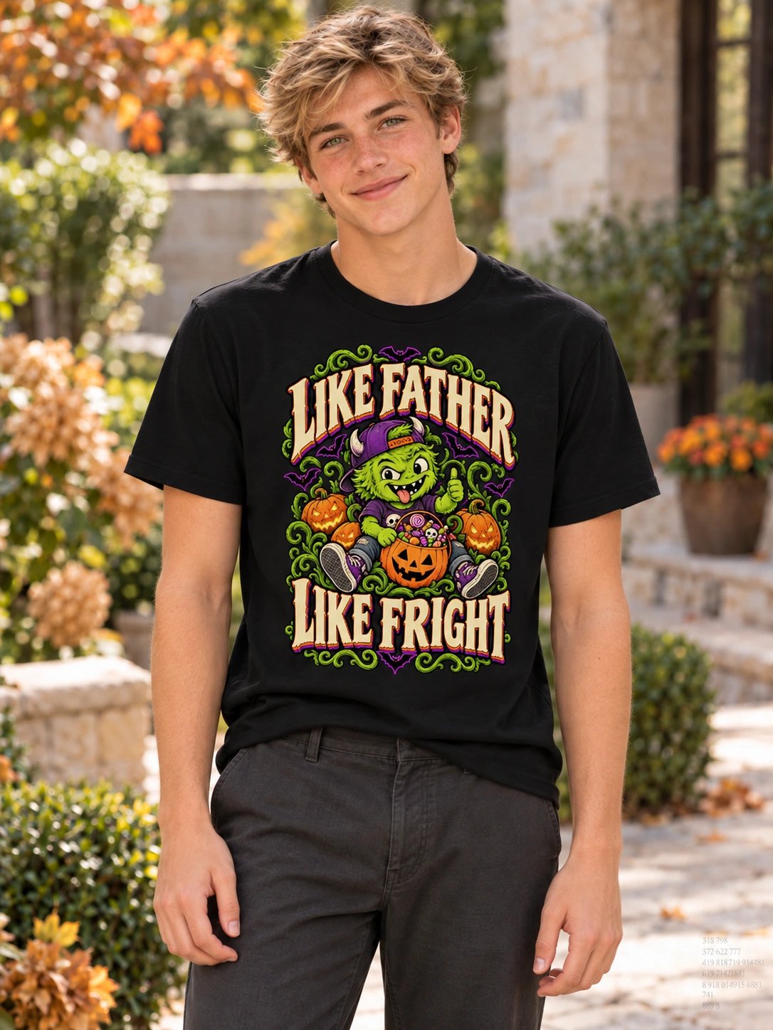 Halloween T-Shirt for Son – Like Father, Like Fright product image (2)