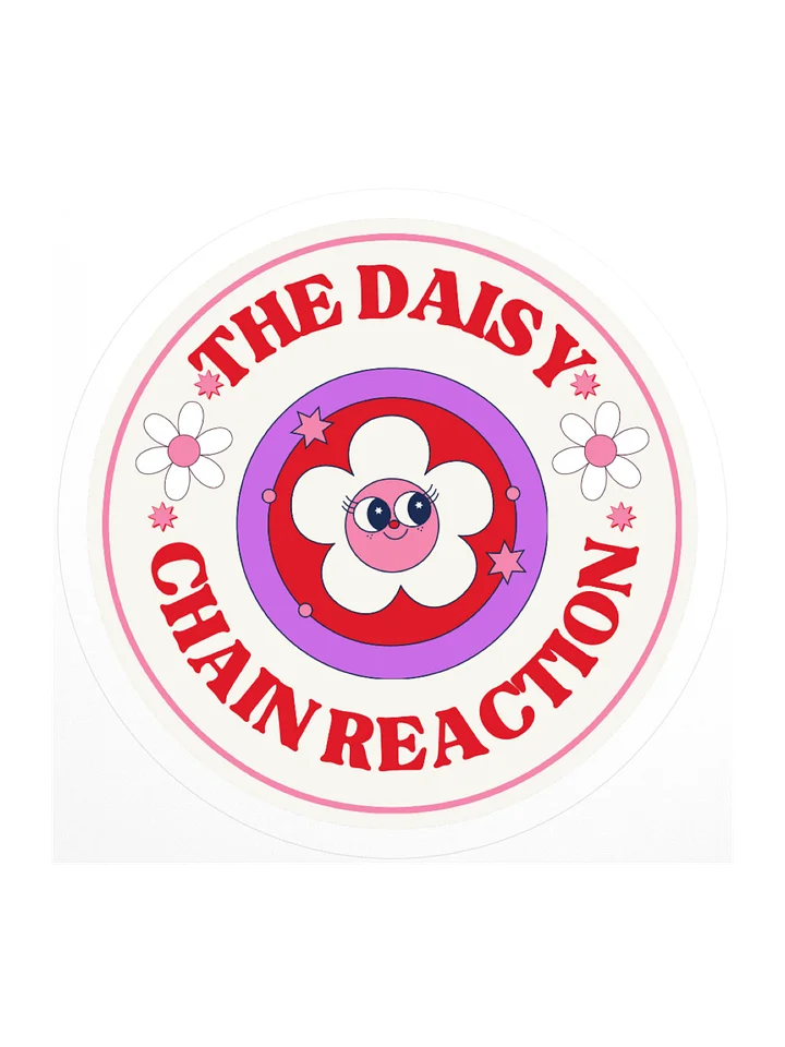 The Daisy Chain Reaction | Title Sticker product image (1)