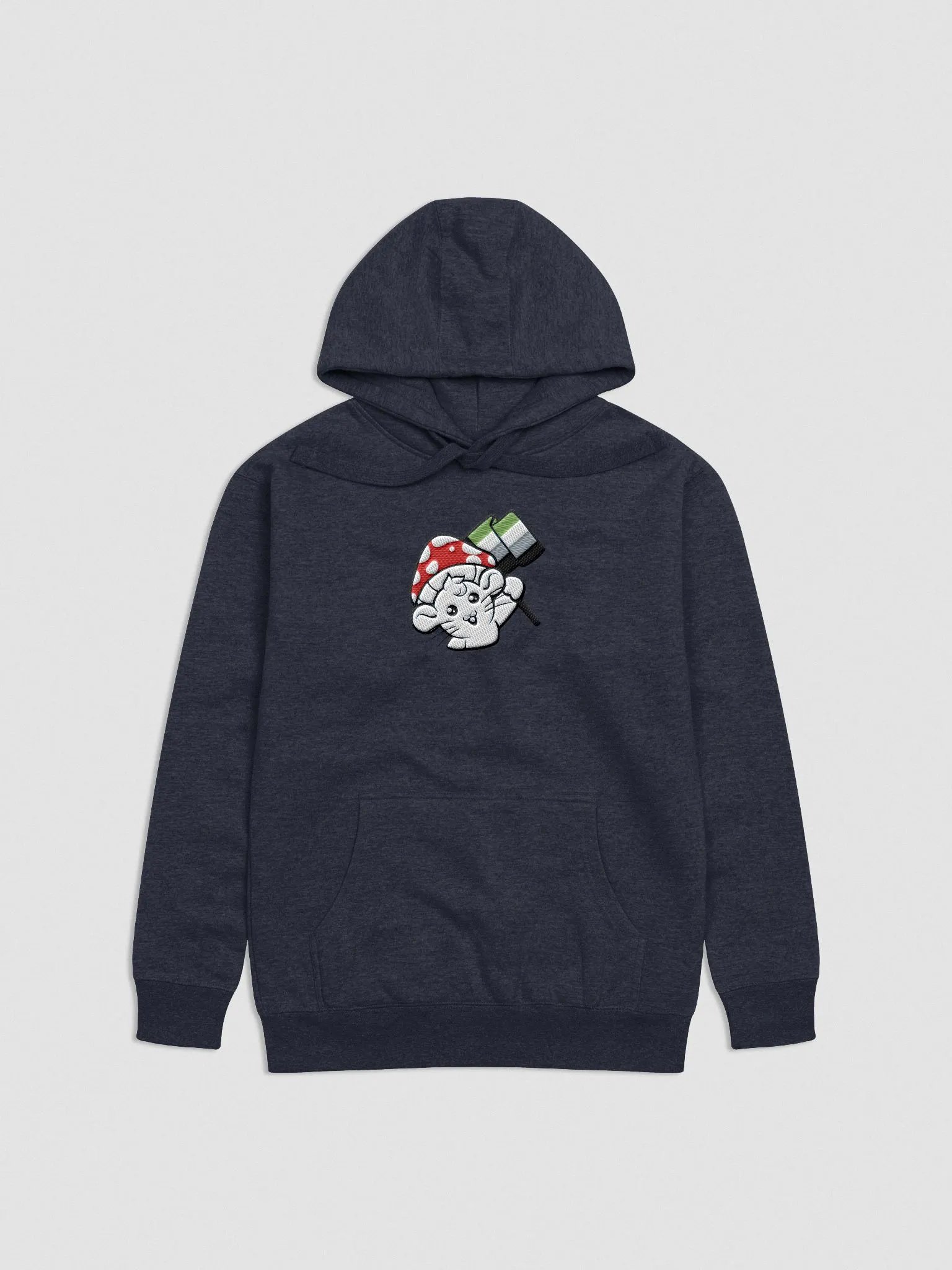 Aromantic pride Hoodie ♥ product image (1)