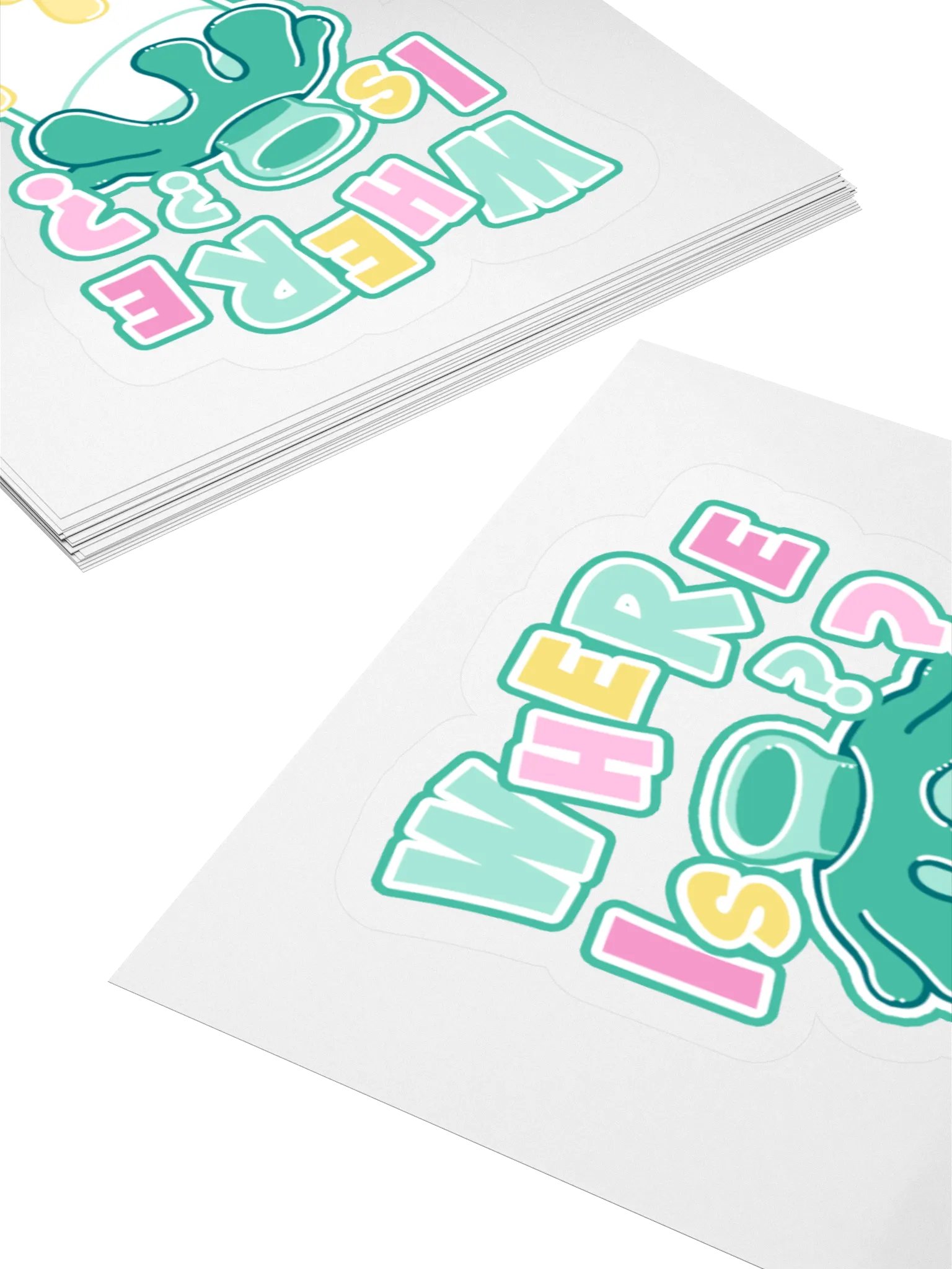 WHERE is Milk?? Stickers product image (4)