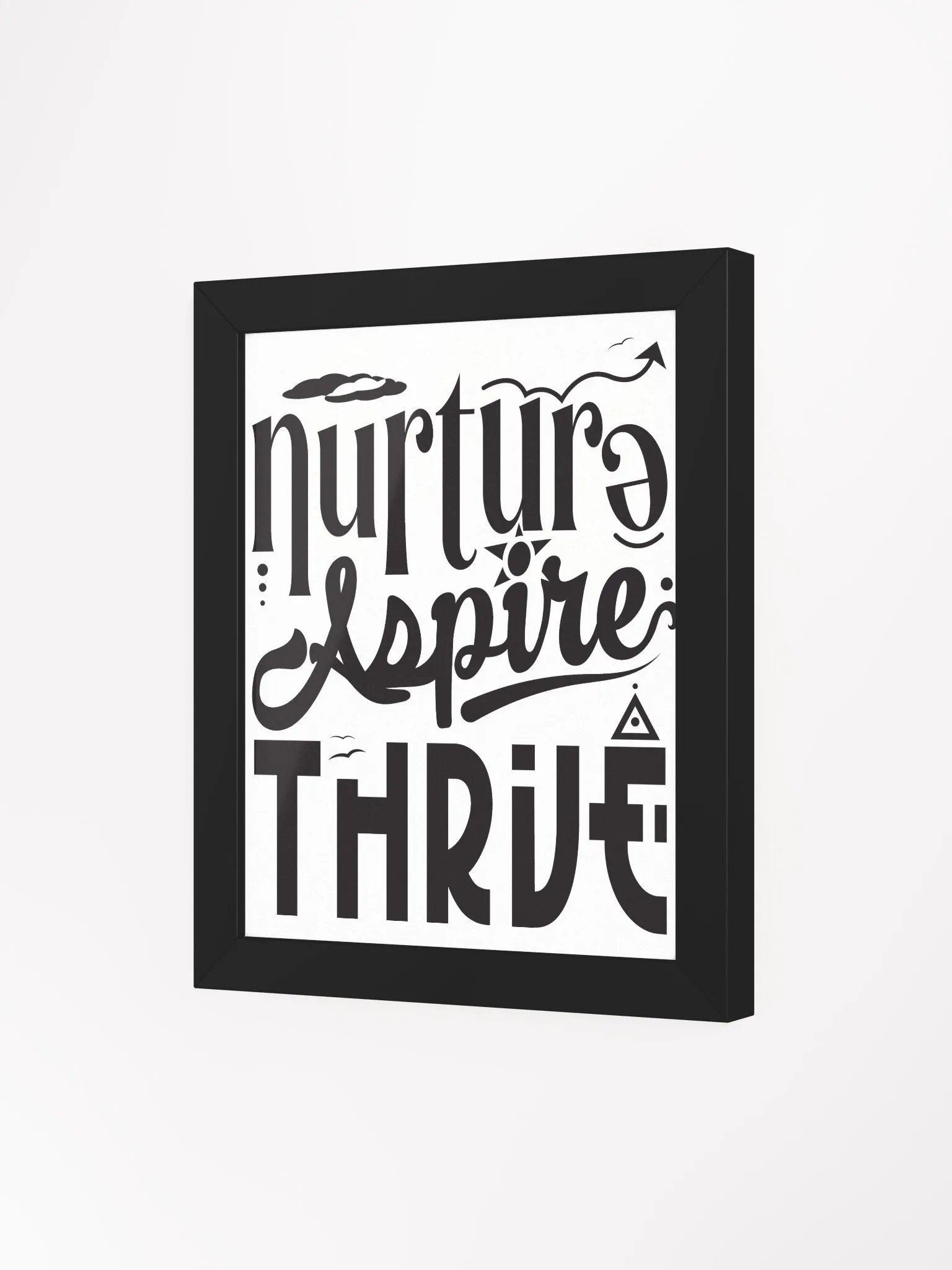 "Nurture Aspire THRIVE" Poster product image (39)