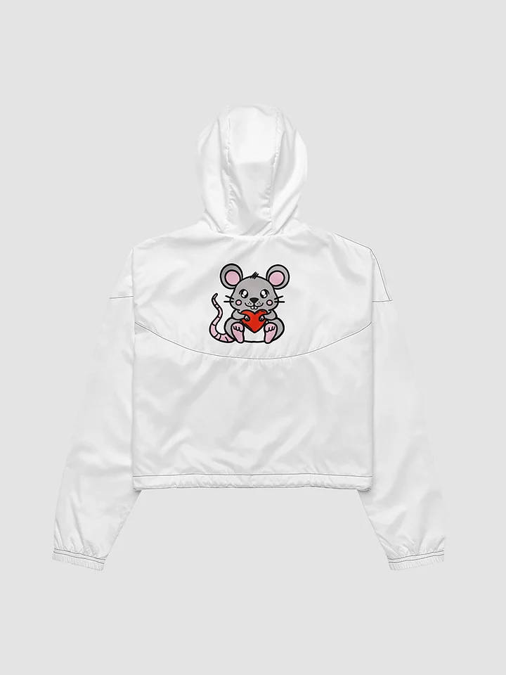 [Rat707] All-Over Print Women's Cropped Windbreaker product image (2)