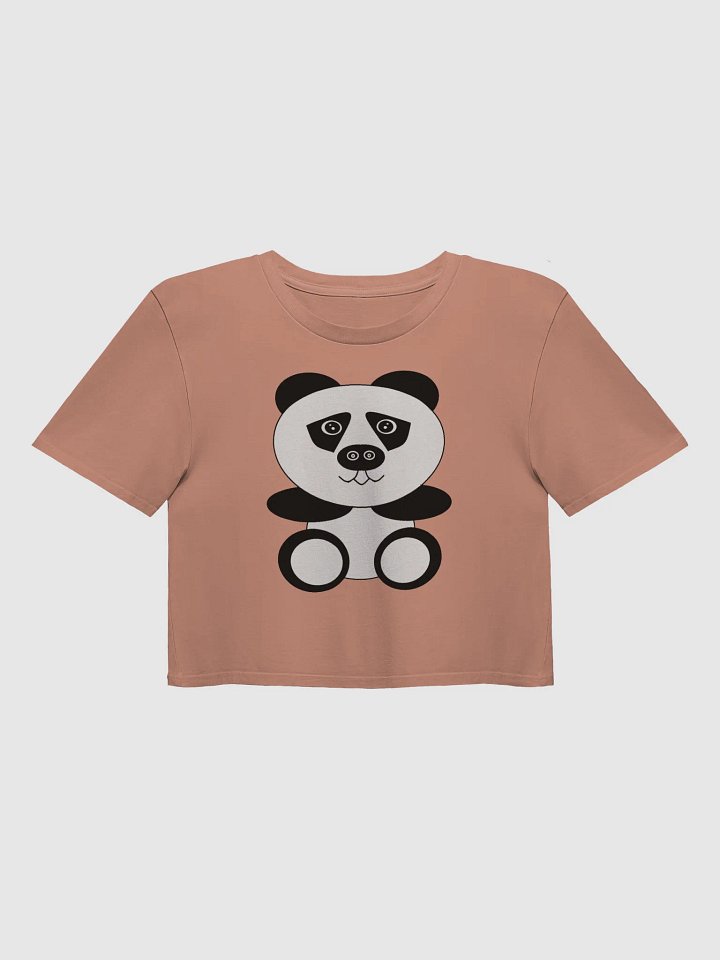 Stylish Stencil Panda Crop Top product image (5)