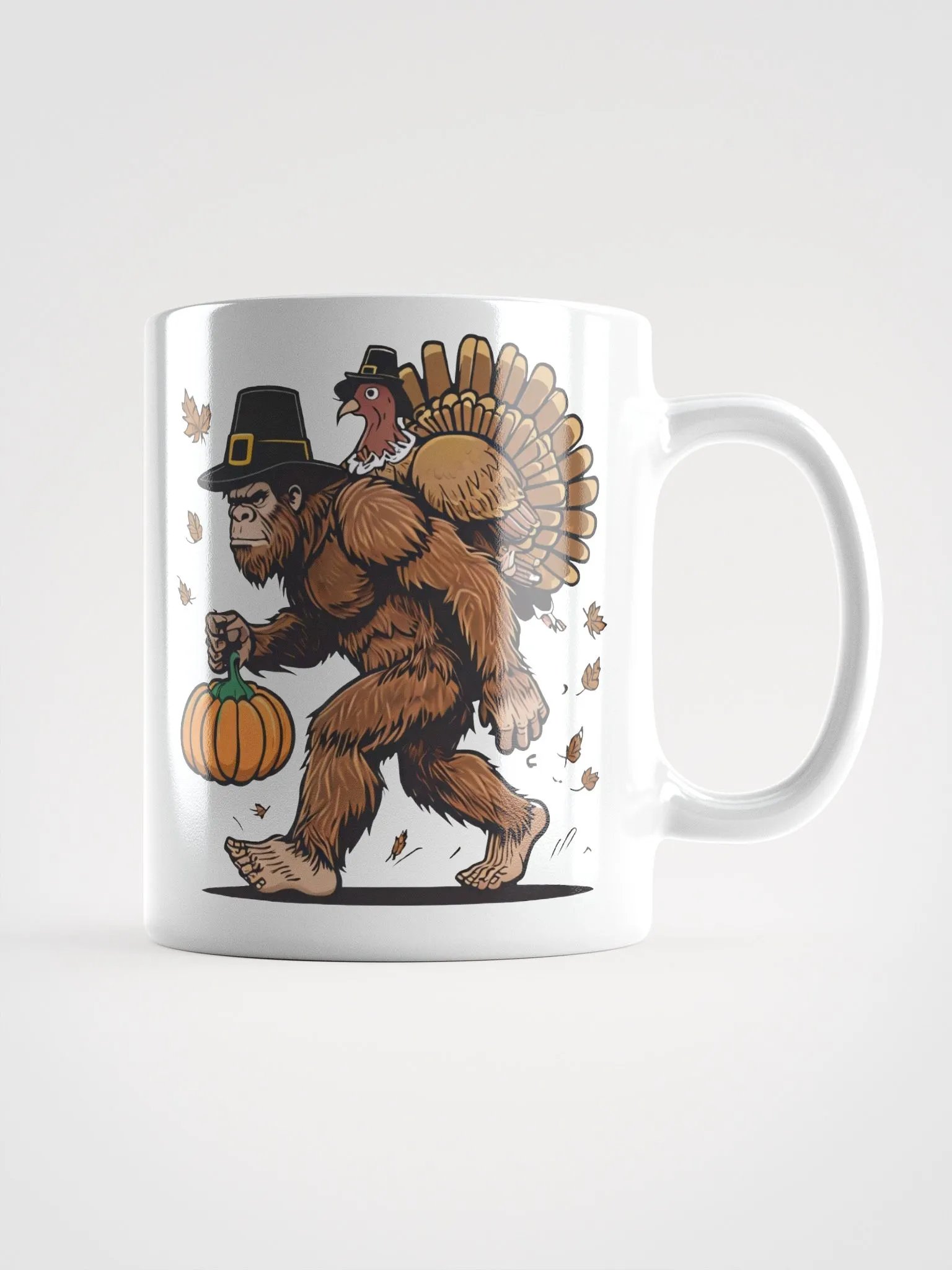 Thanksgiving Bigfoot Bounty Mug product image (1)