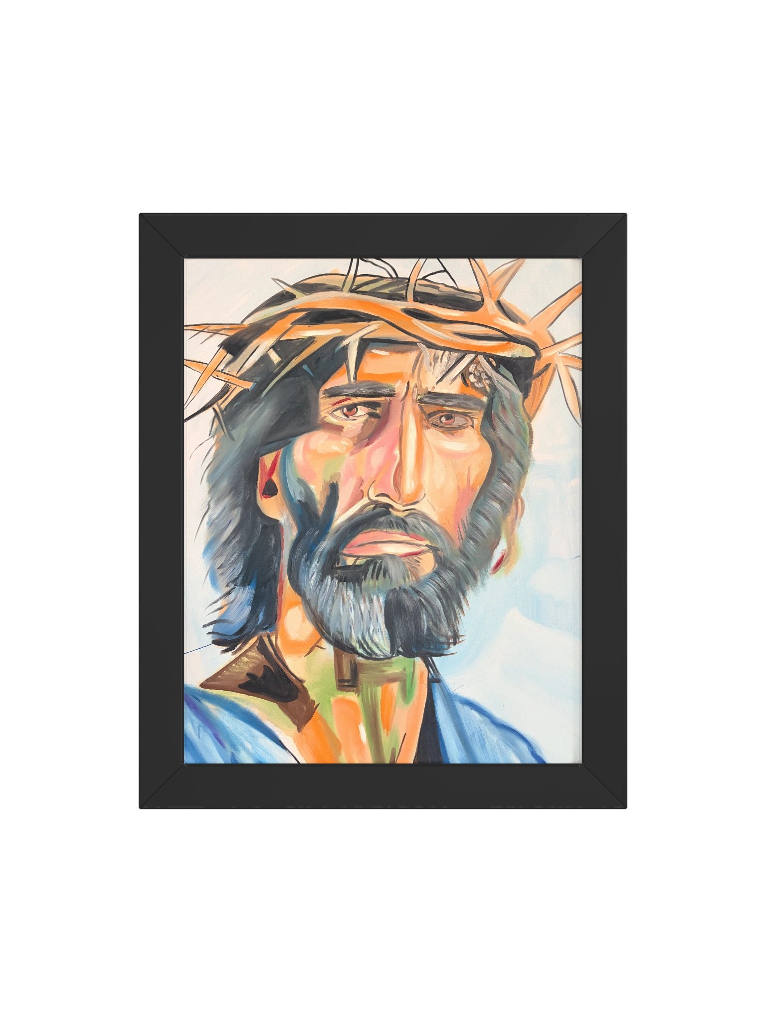 Jesus Christ by Warren Willowdale (Framed High-Quality Matte Poster) product image (4)