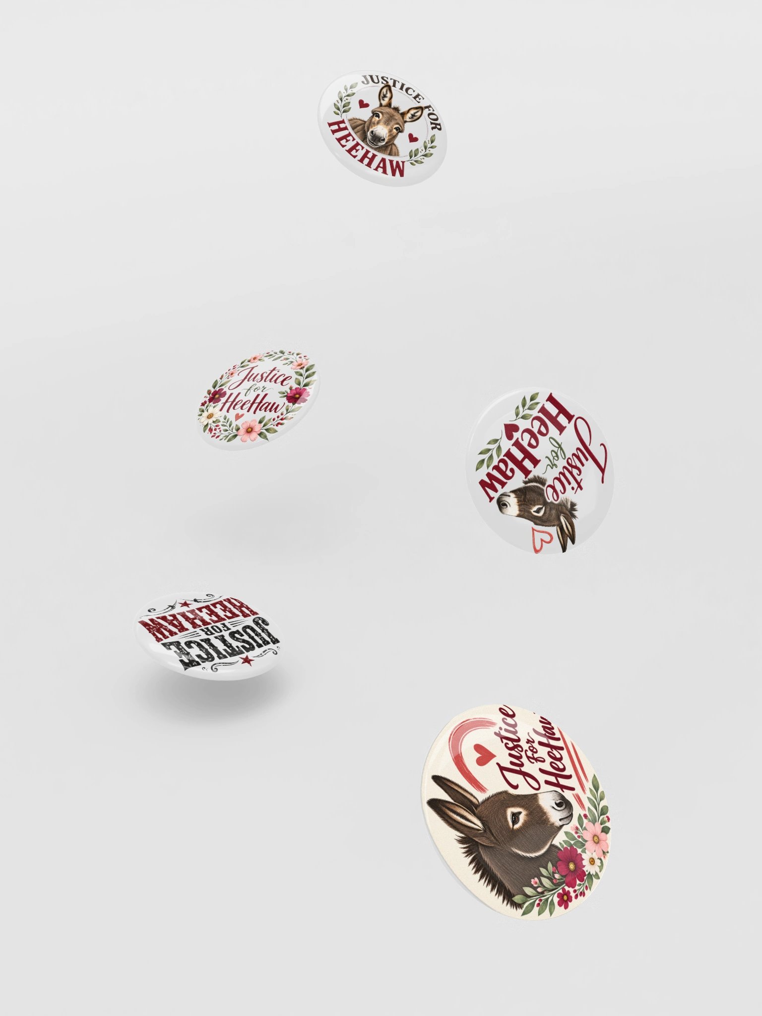 Justice For HeeHaw Beautiful Pin Collection product image (5)