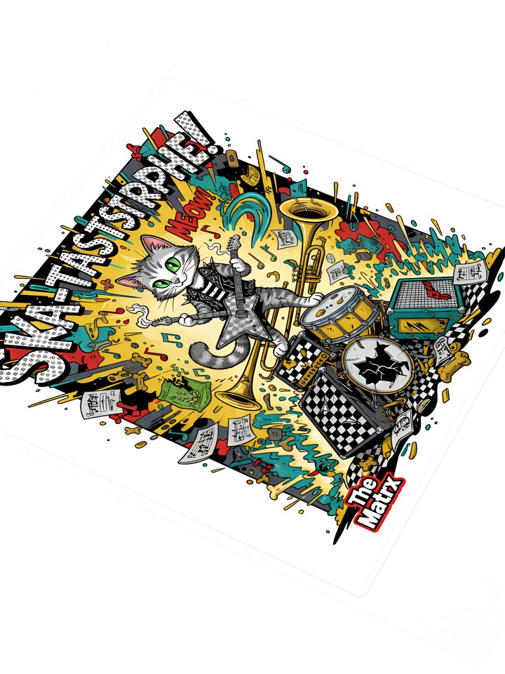 Ska-tastrophe! Official Album sticker product image (2)
