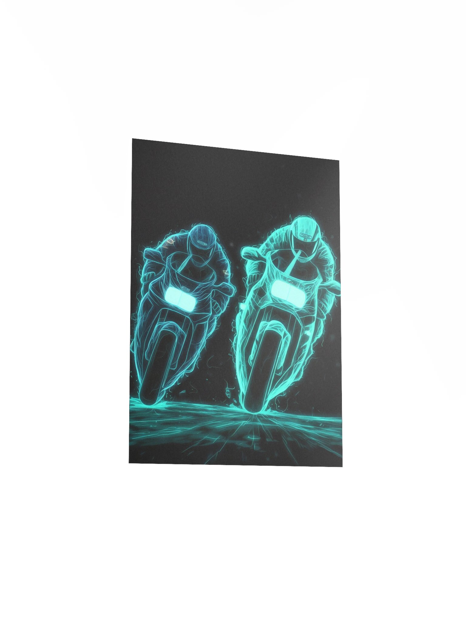 Neural Riders Matte Poster product image (15)