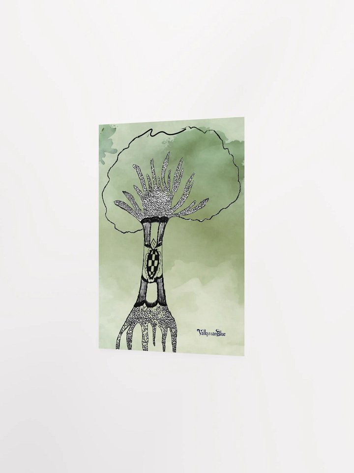 Whimsical Tree Zentangle Poster product image (2)