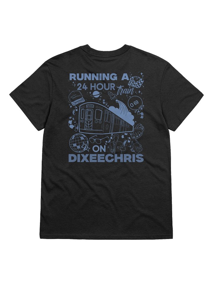 24hr Train Tee - Blue (Up to 5xl) product image (1)