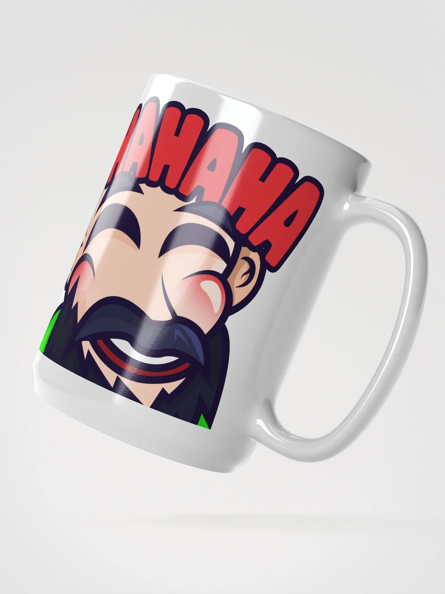 ftap HAHAHA White Coffee Cup product image (2)