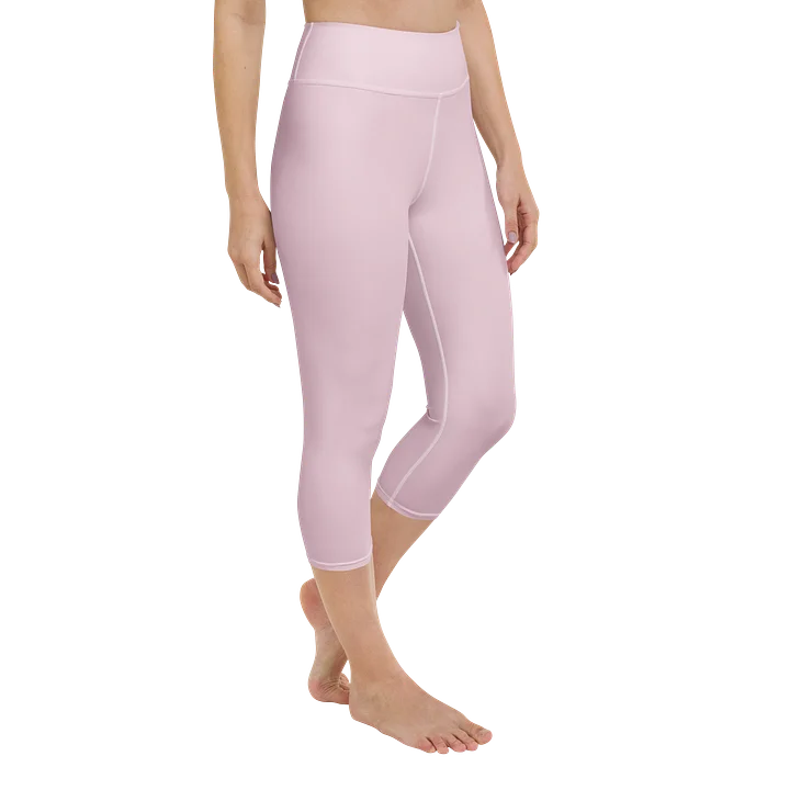 Clinical Capri Leggings (Pink Lace) product image (2)