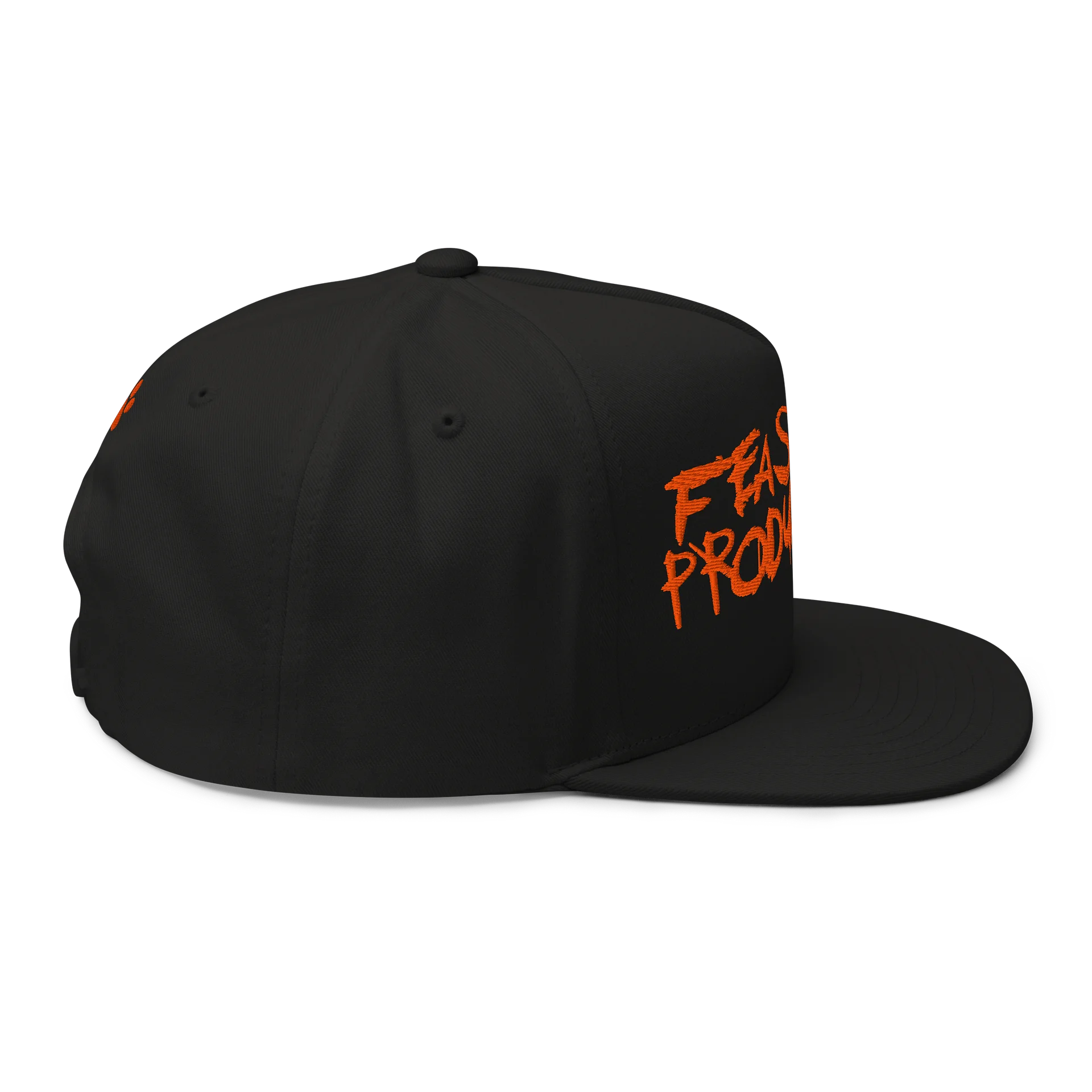 Feast Fam Productions Embroidered Snapback Hat product image (5)