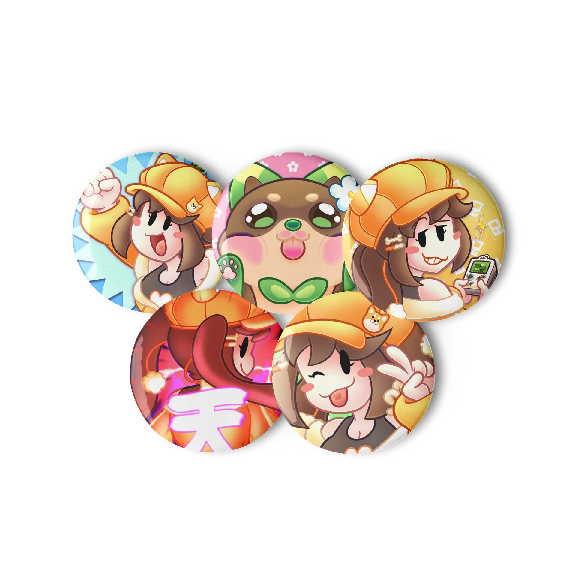 Aki Power Pack Badge Set 1 product image (1)