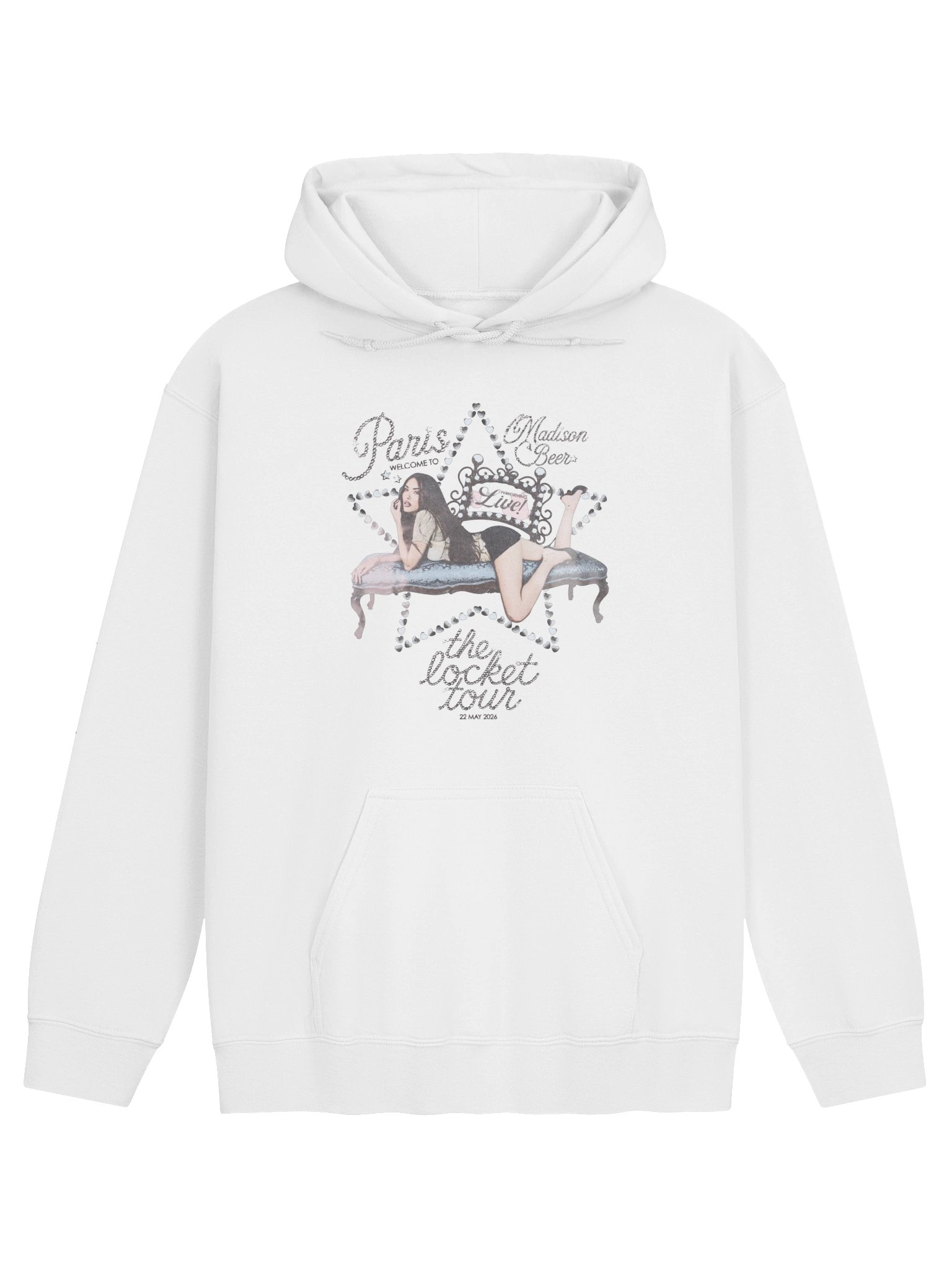 Madison Beer The Locket Tour New York Paris Hoodie product image (1)