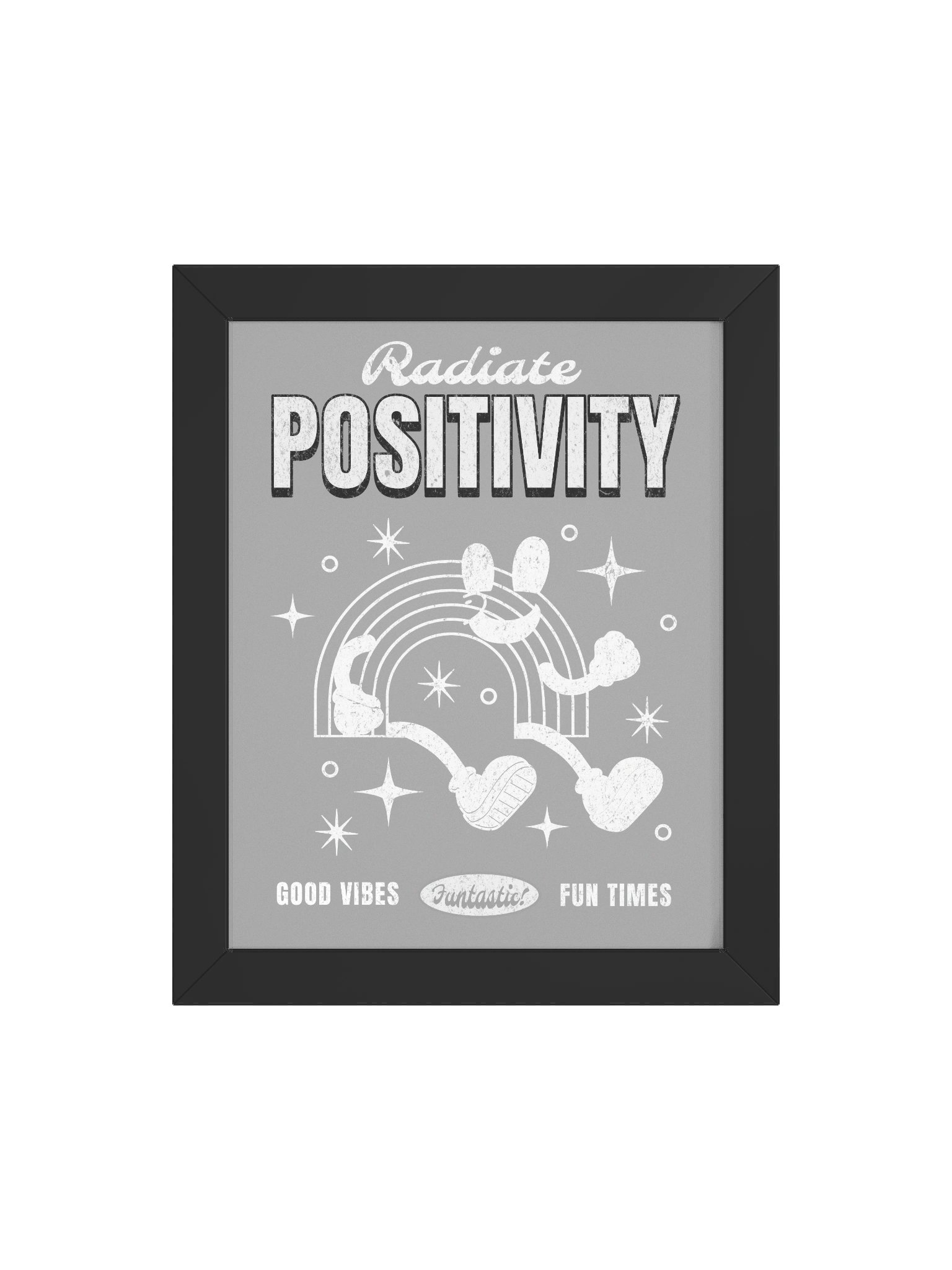 Radiate Positivity Framed Poster product image (18)