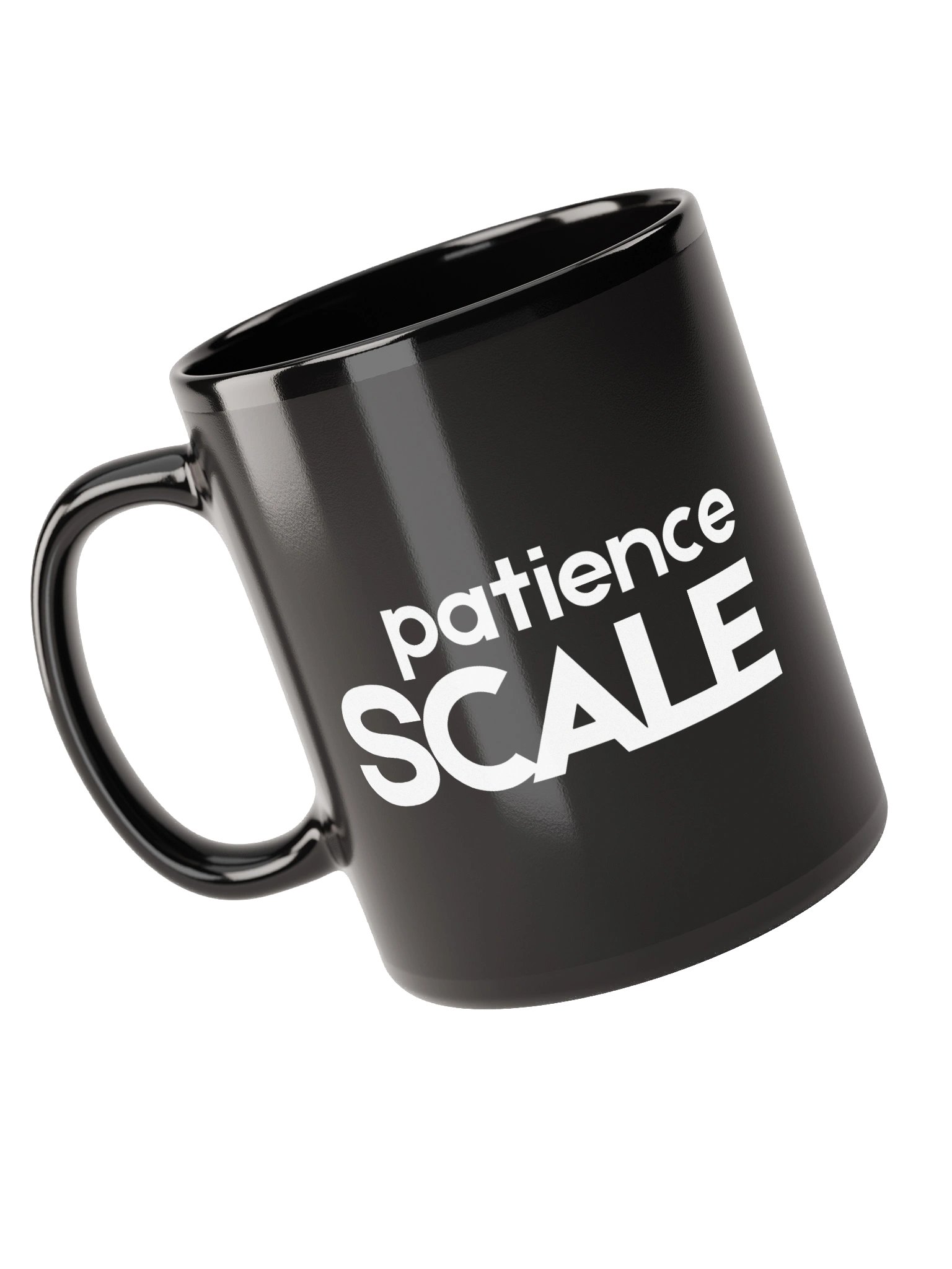 Patience Scale Mug - Minimalist Teacher Humour - Classroom Gift product image (5)