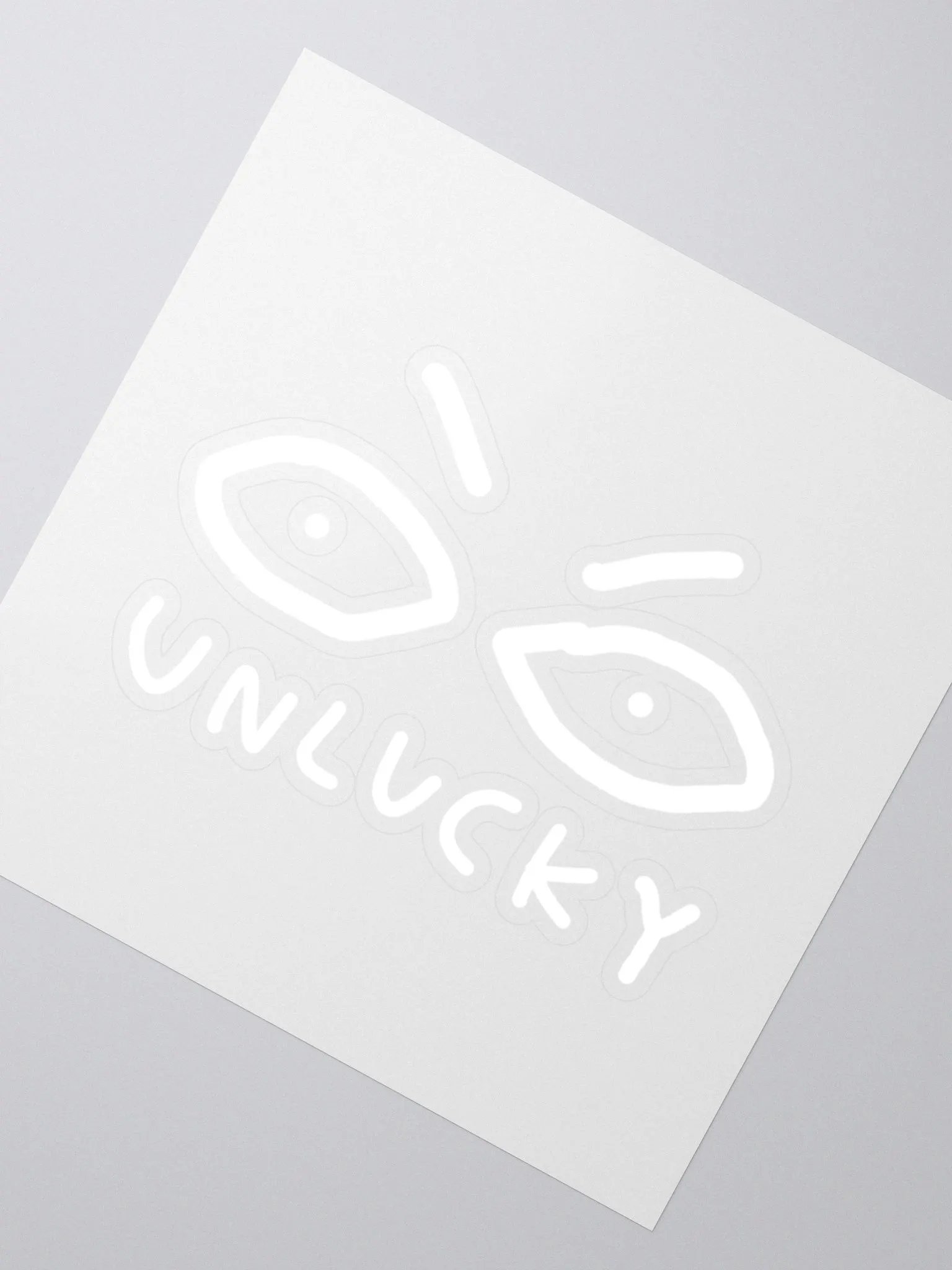 Unlucky Sticker product image (2)