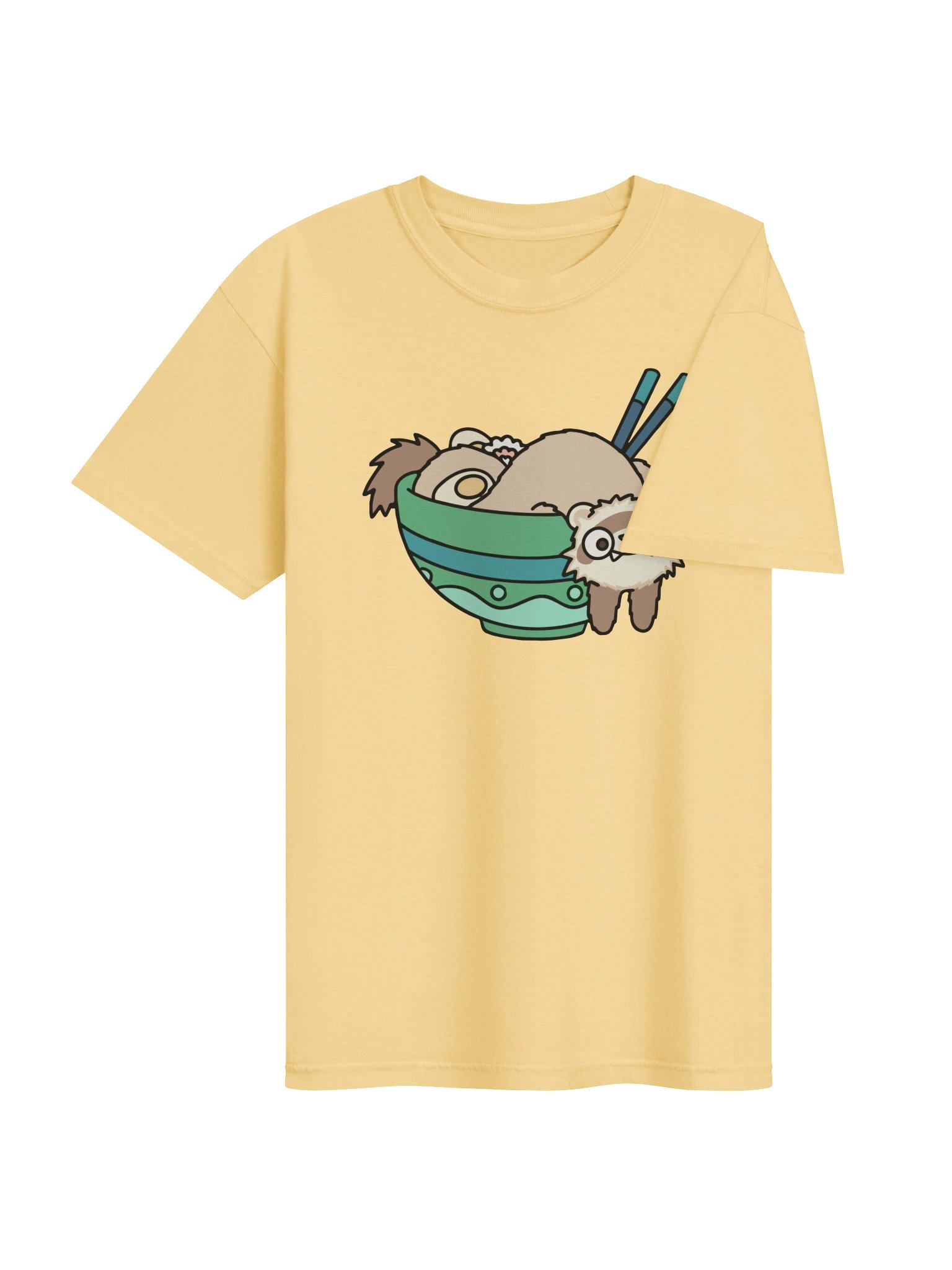 Ferret Ramen Japanese | T-Shirt product image (4)