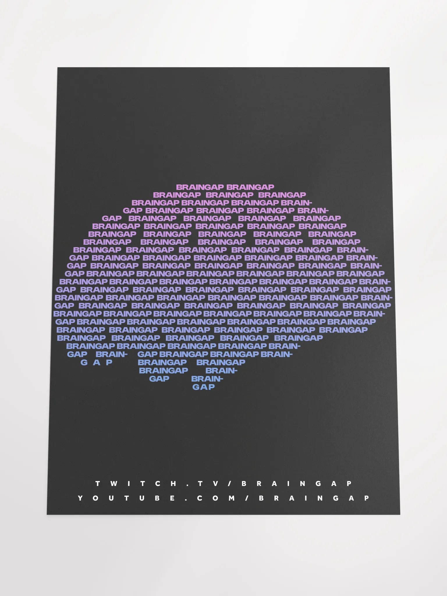 Braingap Minimalist Poster (Unframed) product image (7)