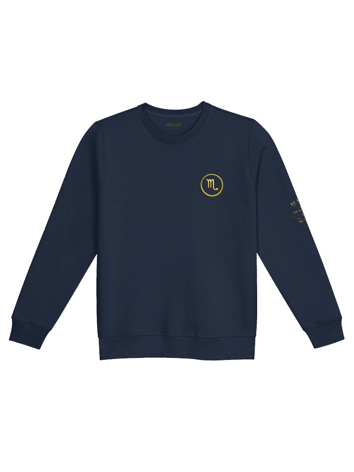 Scorpio “Unstoppable Strength” Premium Zodiac Crewneck product image (1)