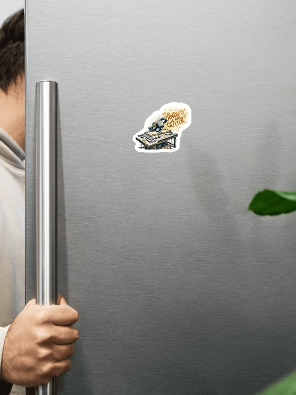 Sawdust Is My Glitter - Magnet product image (4)