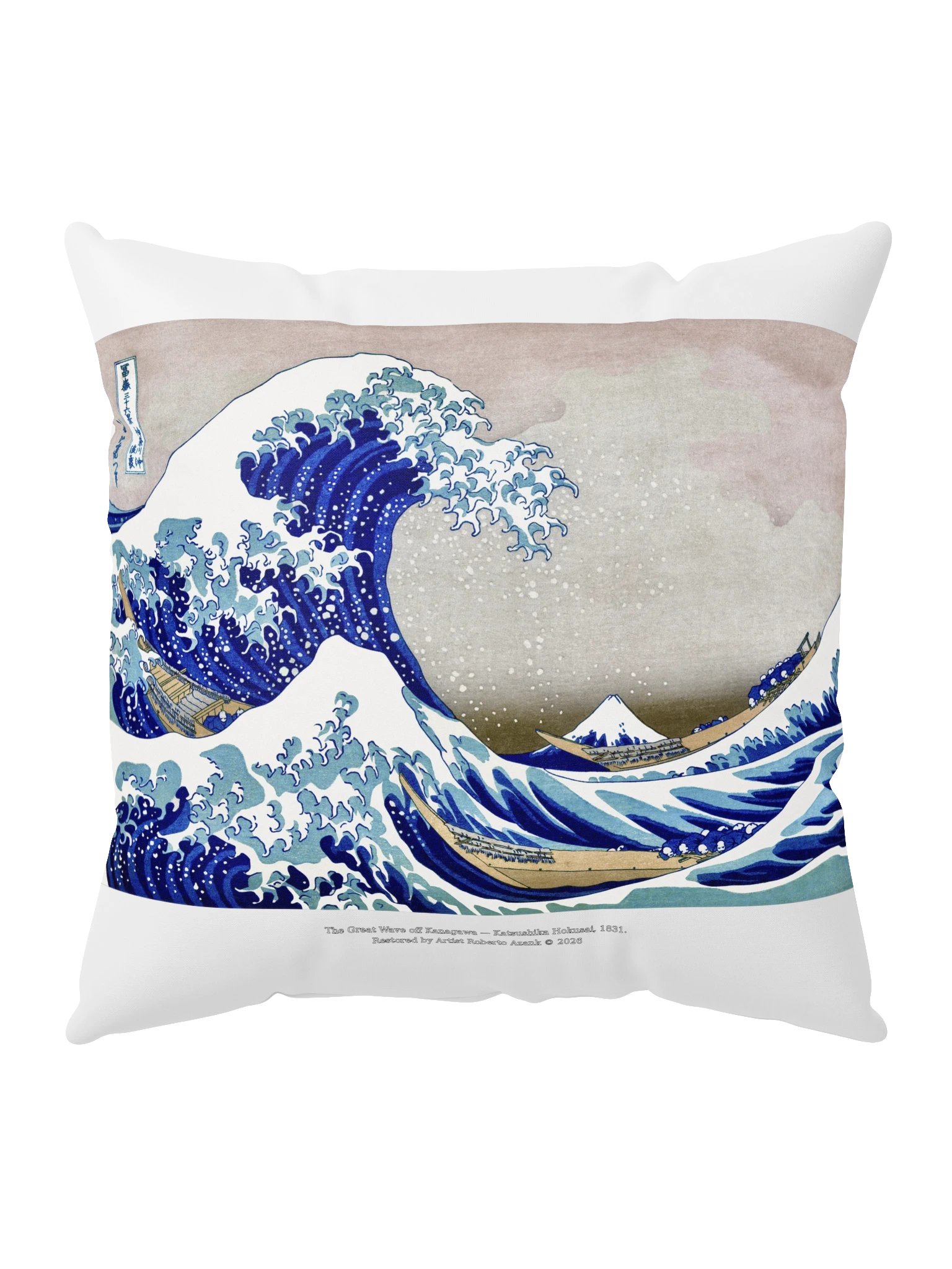 The Great Wave off Kanagawa — Pillow product image (5)
