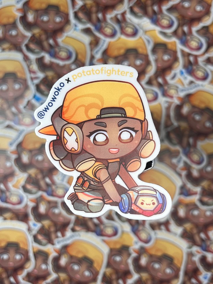 WoWoKo x Potato Fighters - Raze - Sticker product image (1)
