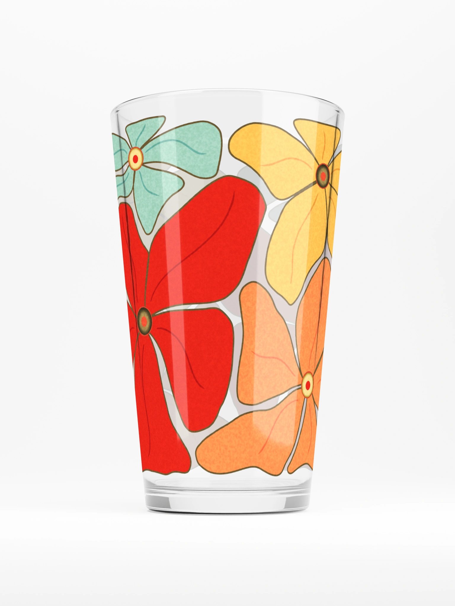 Petals and Olives Shaker Pint Glass product image (5)