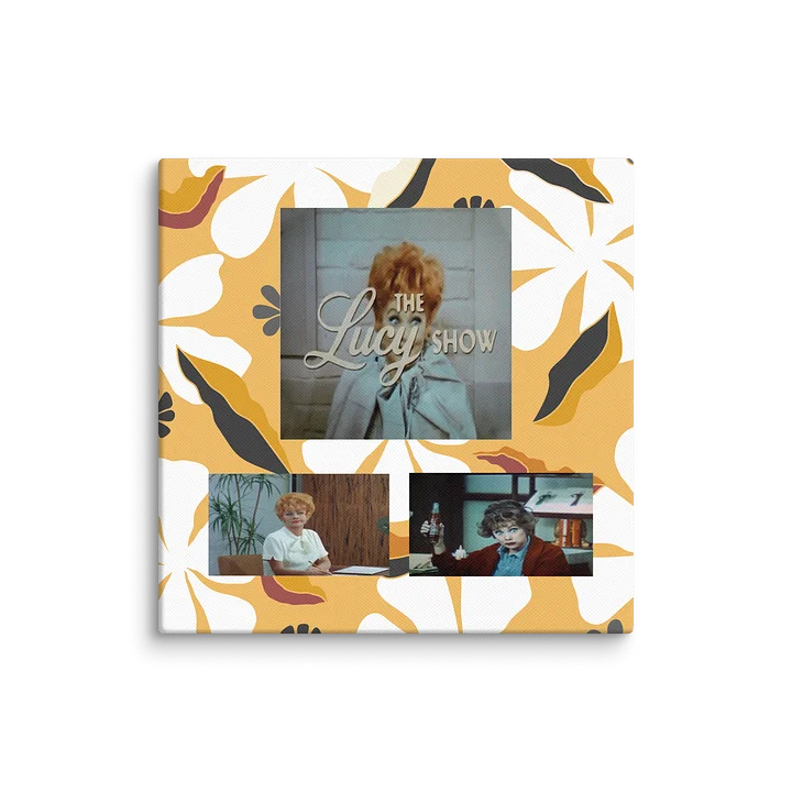 "Turbid" (Lucy) Floral Canvas product image (1)