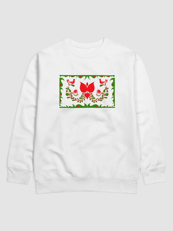 Traditional Hungarian Floral Bliss Premium Sweatshirt product image (1)