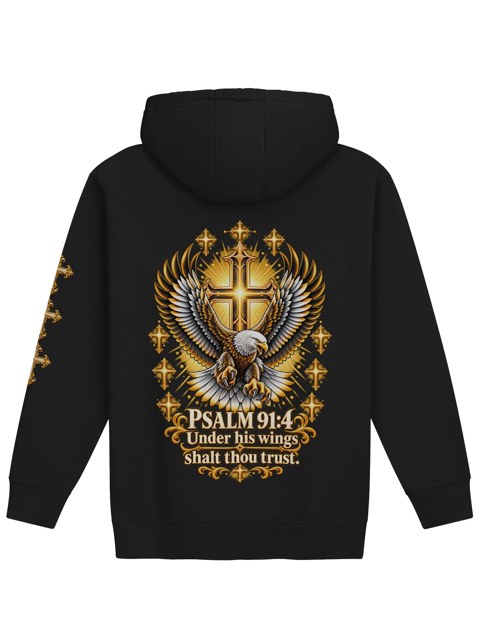 Hope Eagle Hoodie — Psalm 91:4 product image (3)
