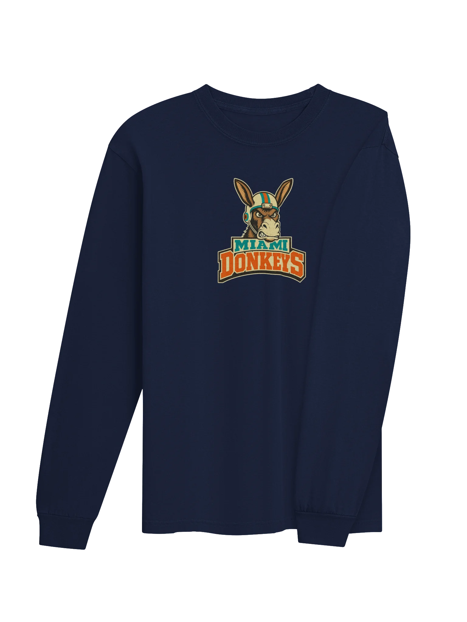 Miami Donkeys Long Sleeve T-Shirt product image (20)