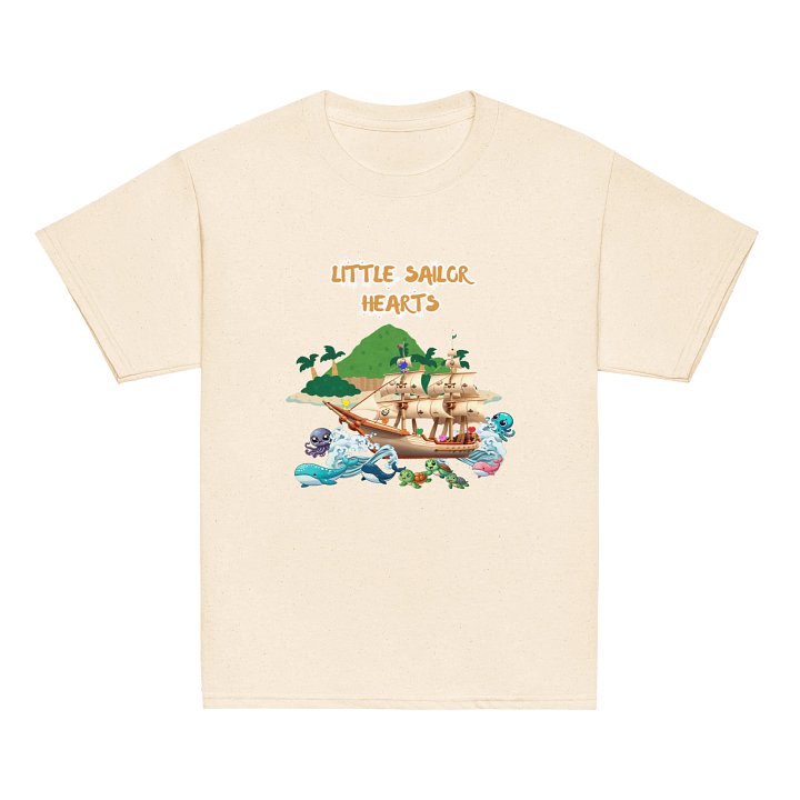 Little Sailor Hearts Youth Tee product image (37)