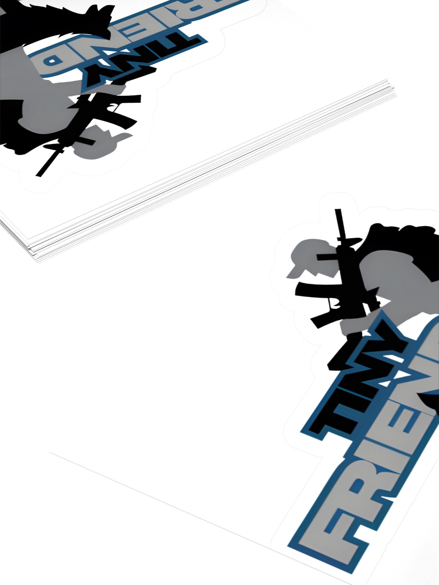 Tinyfriend Logo sticker product image (4)