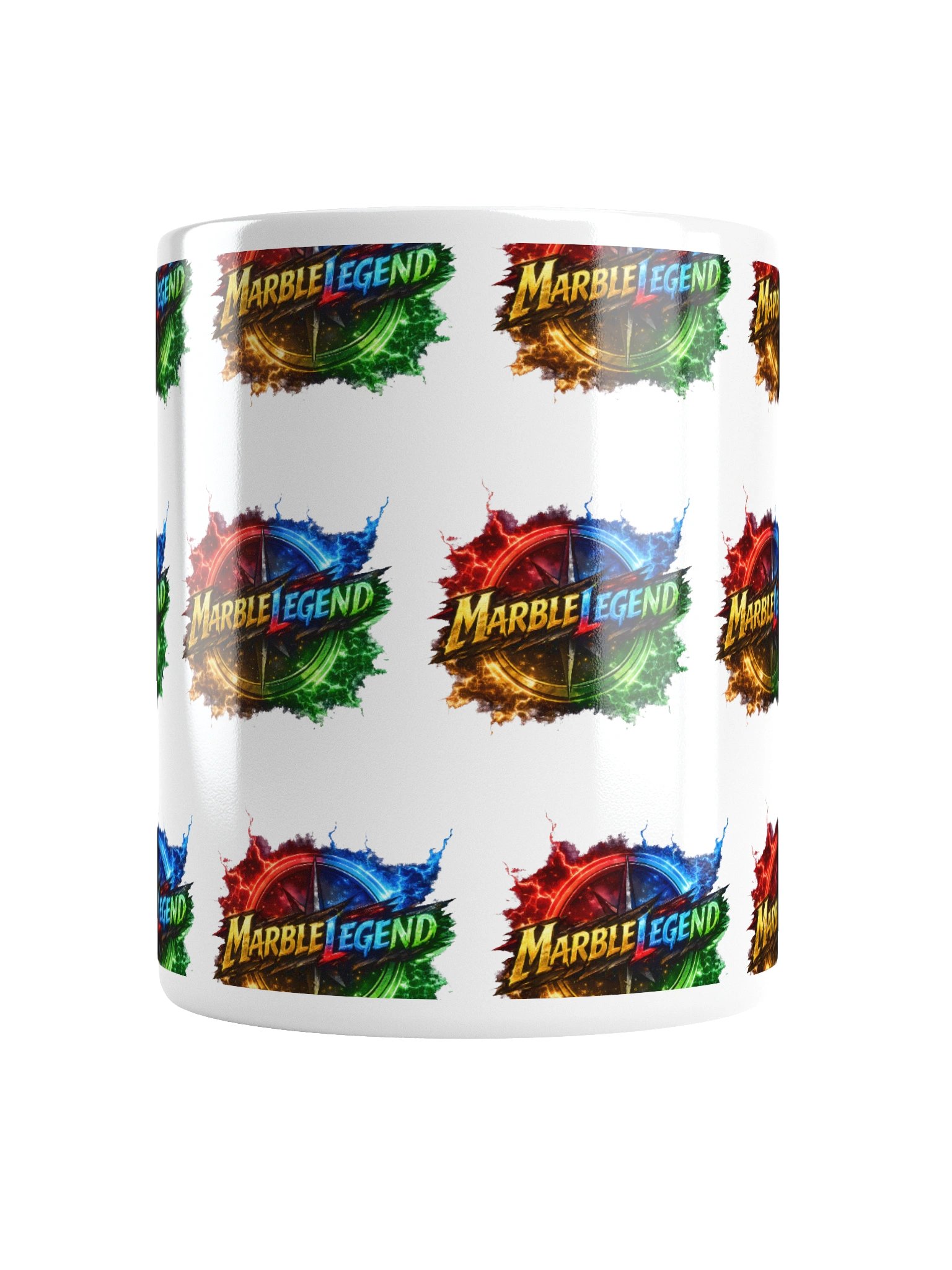 MARBLE LEGEND Tiled Logo Mug product image (2)